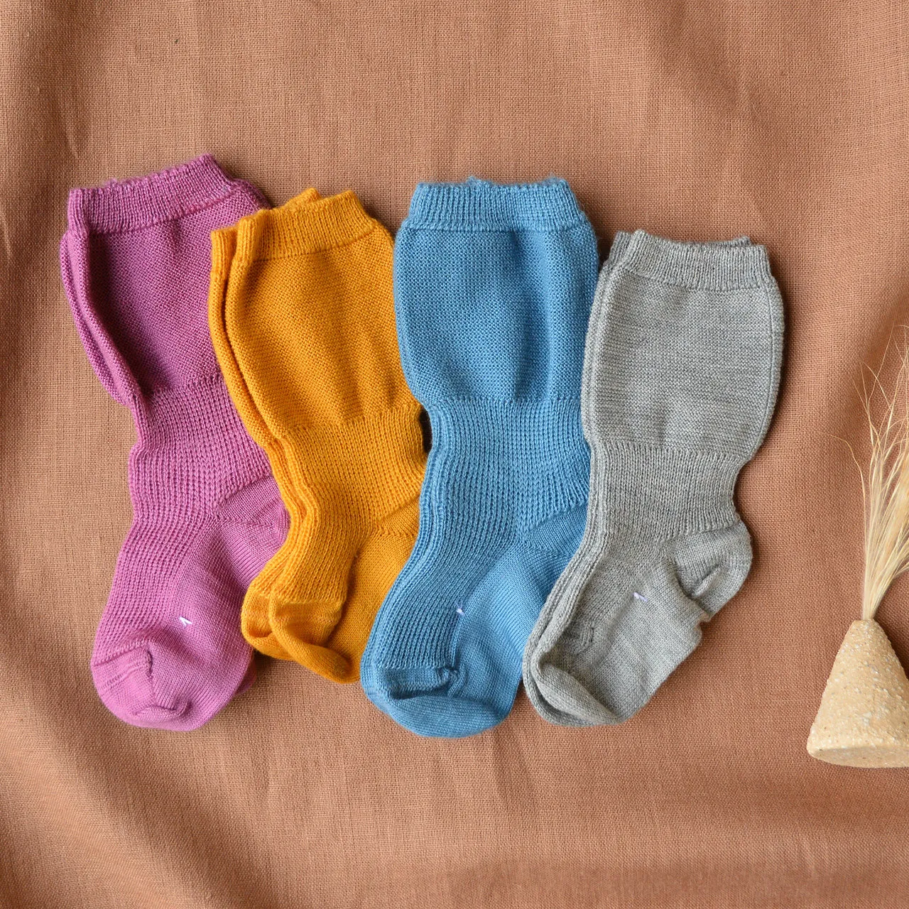 100% Wool Baby Socks (0-3y)