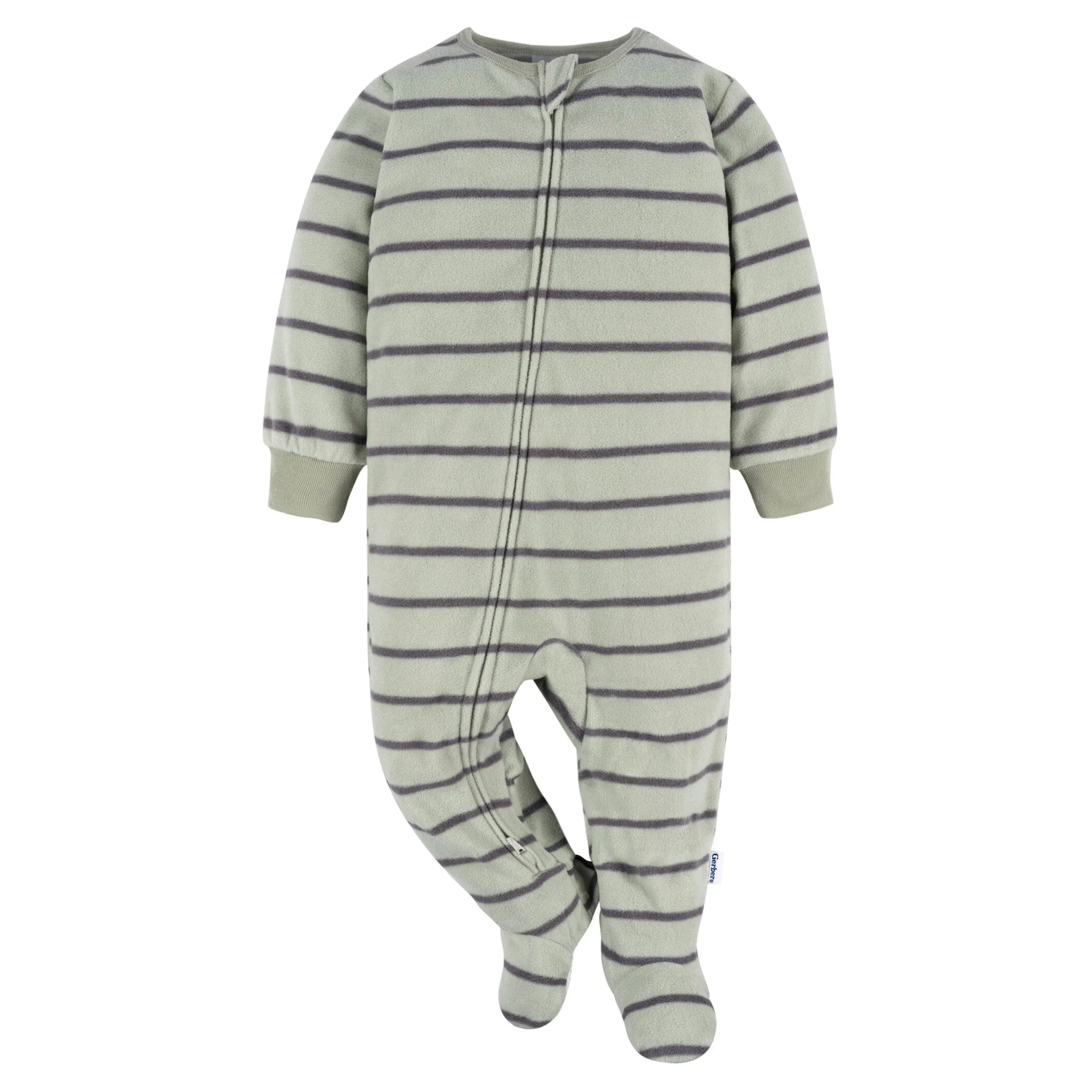 2-Pack Baby & Toddler Boys Fox Stripe Fleece Pajamas