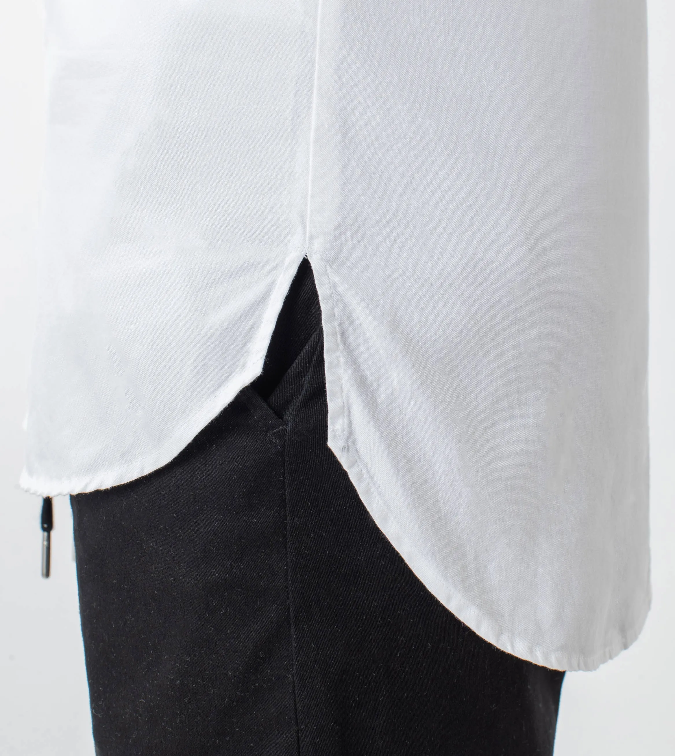 7 Foot LS Oxford Shirt White