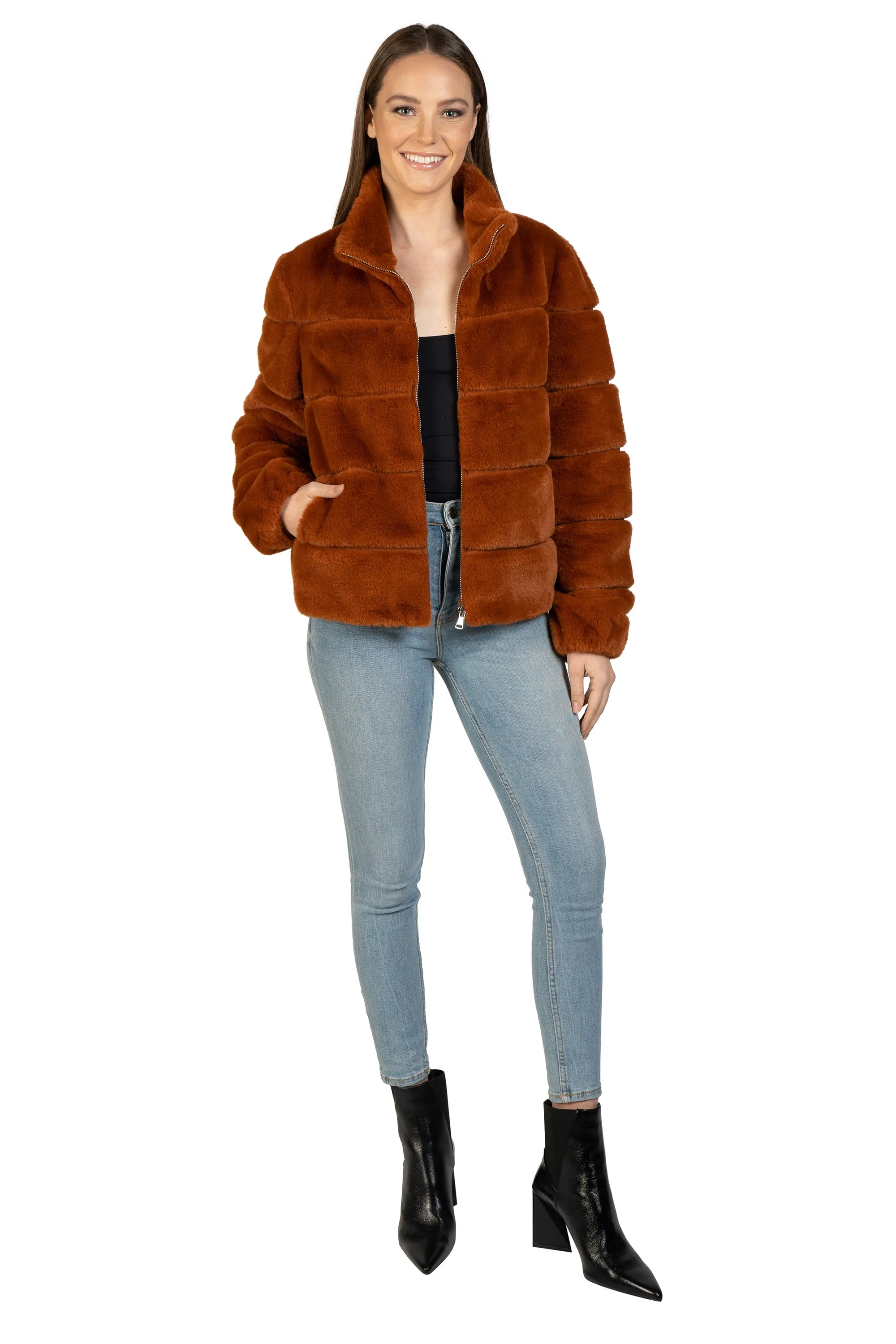 Alex Faux Fur Jacket