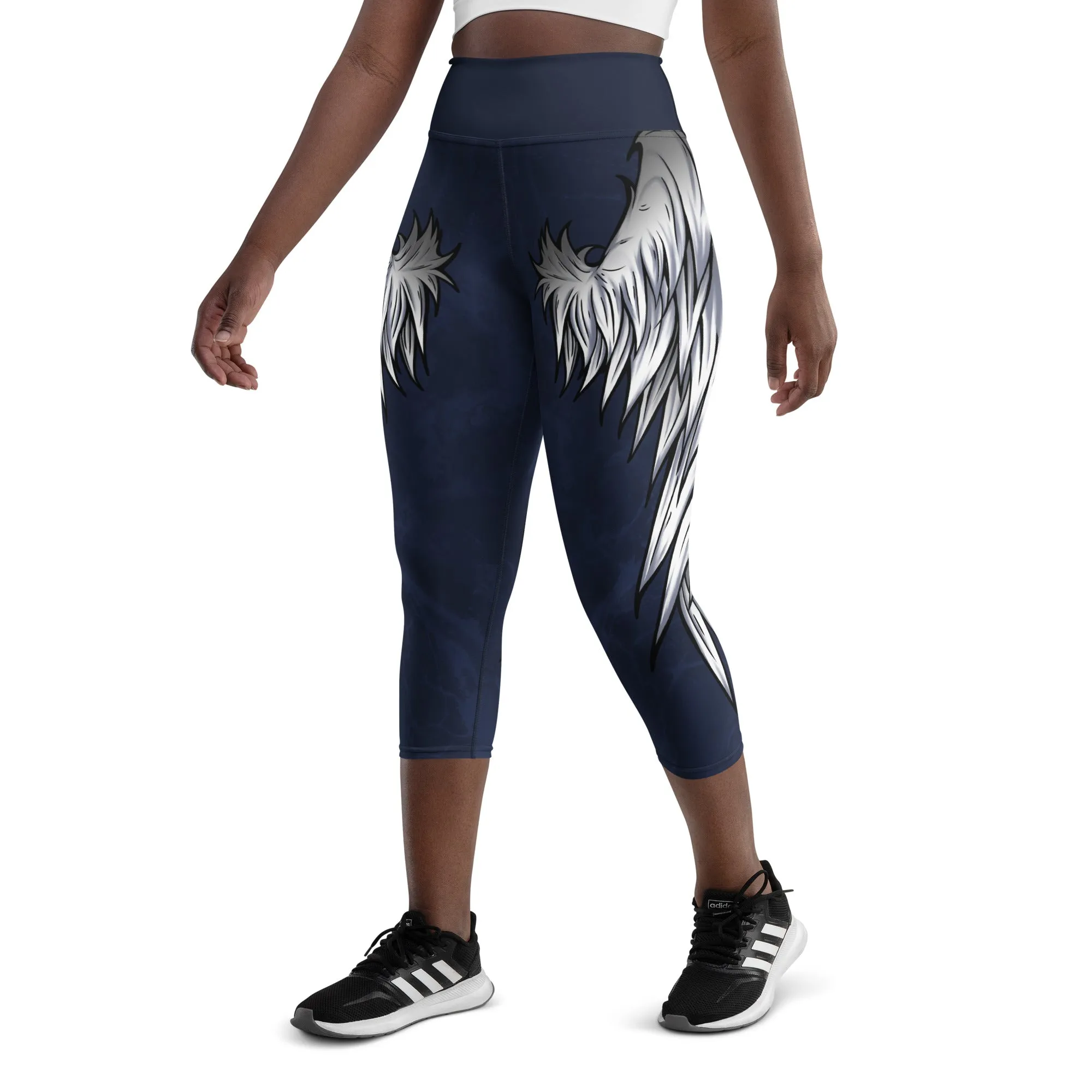 Angel Wings Yoga Capris