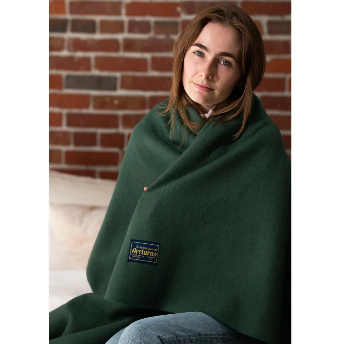 Arcturus Bighorn 100% Virgin Wool Blanket - Sage