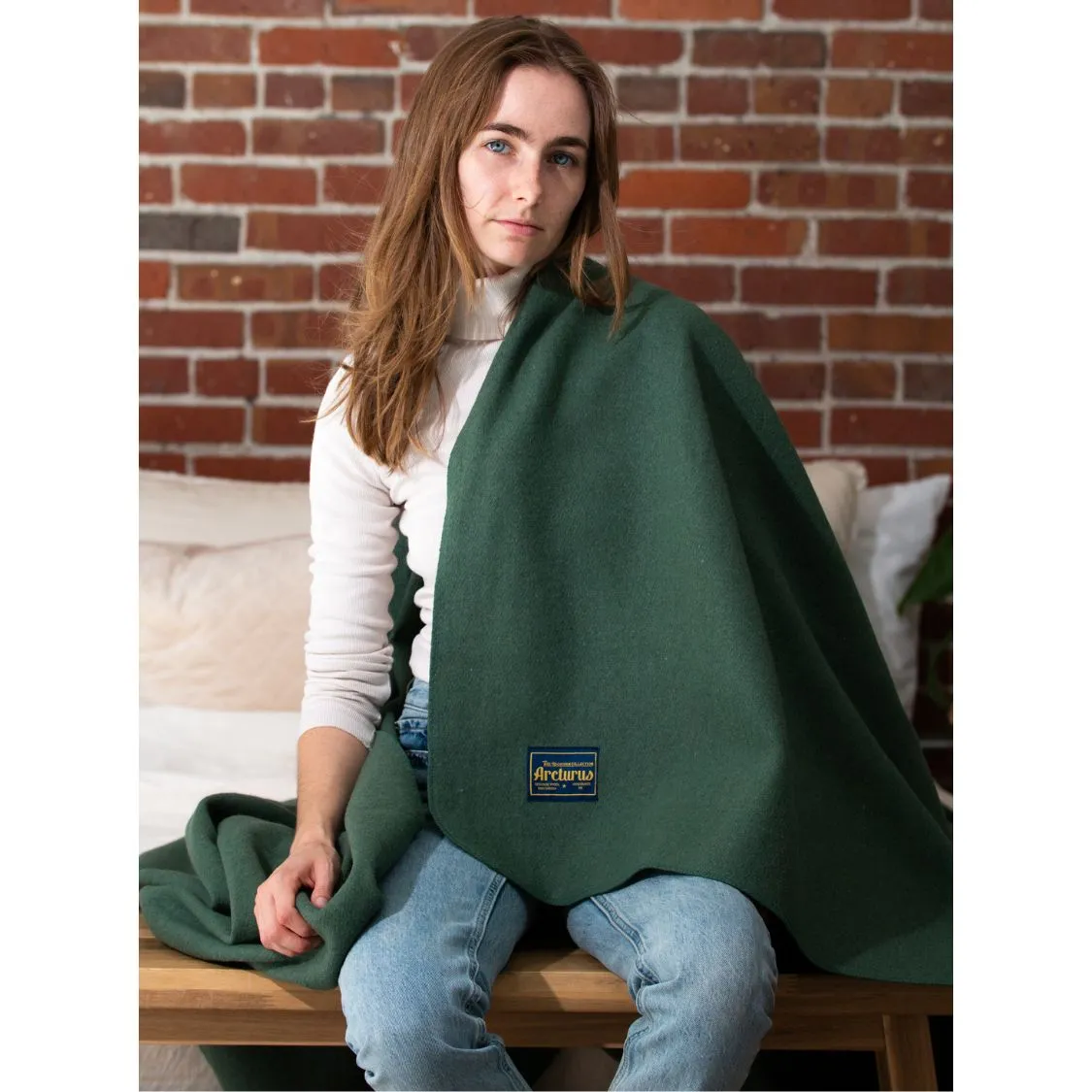 Arcturus Bighorn 100% Virgin Wool Blanket - Sage