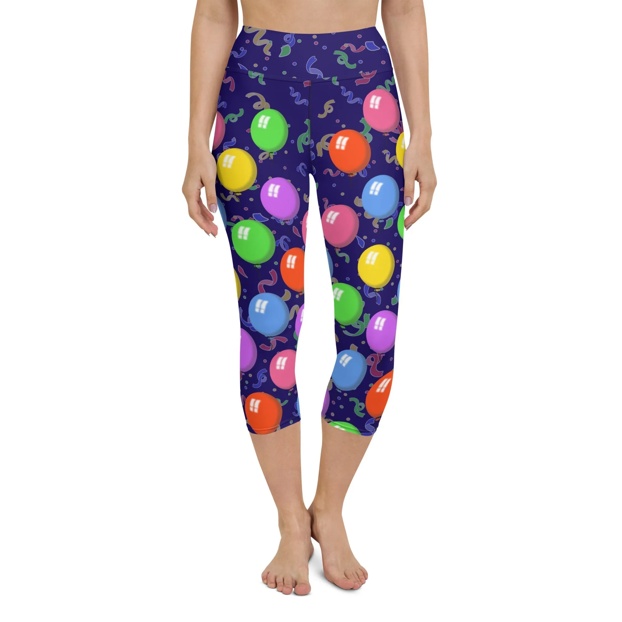 Balloons Yoga Capris