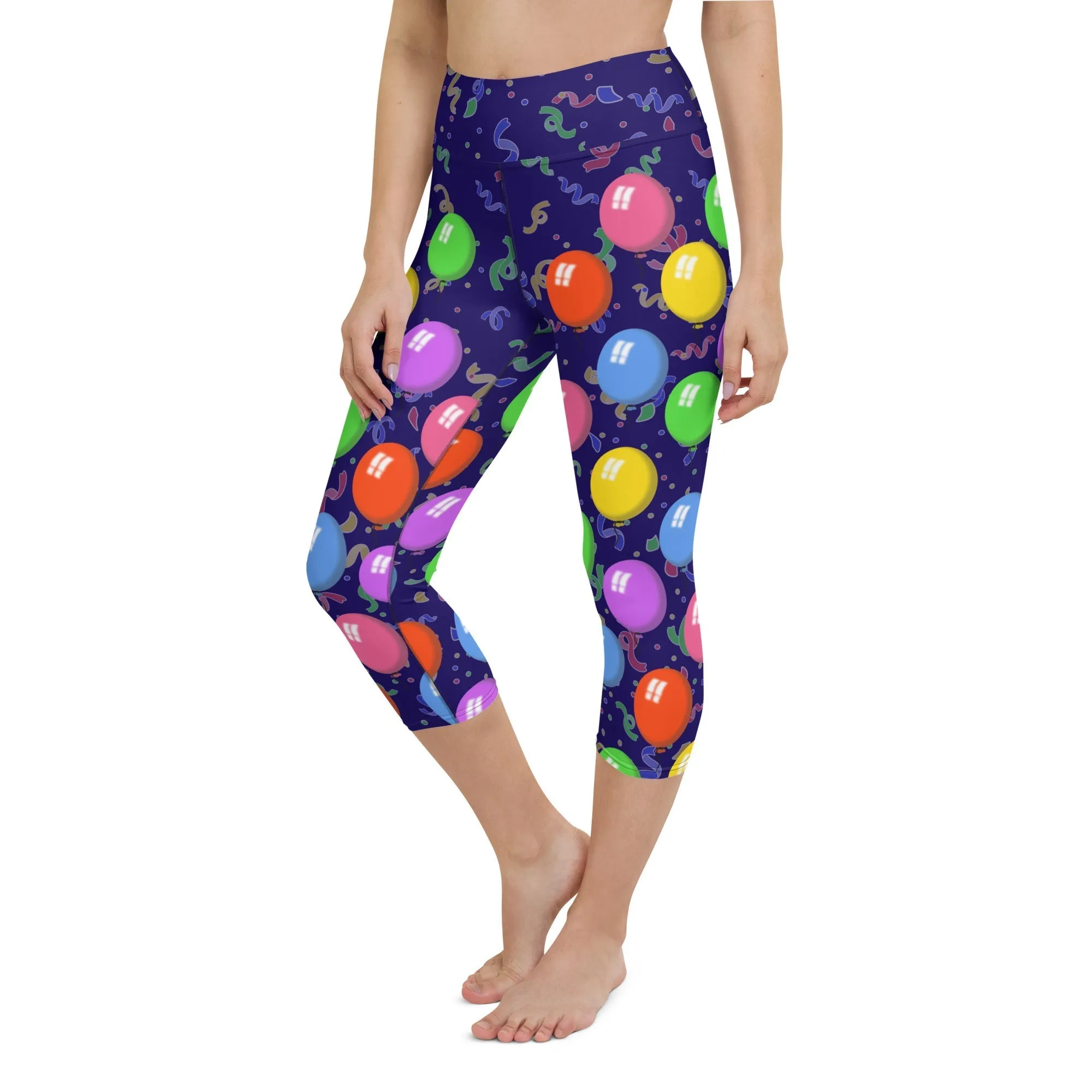 Balloons Yoga Capris