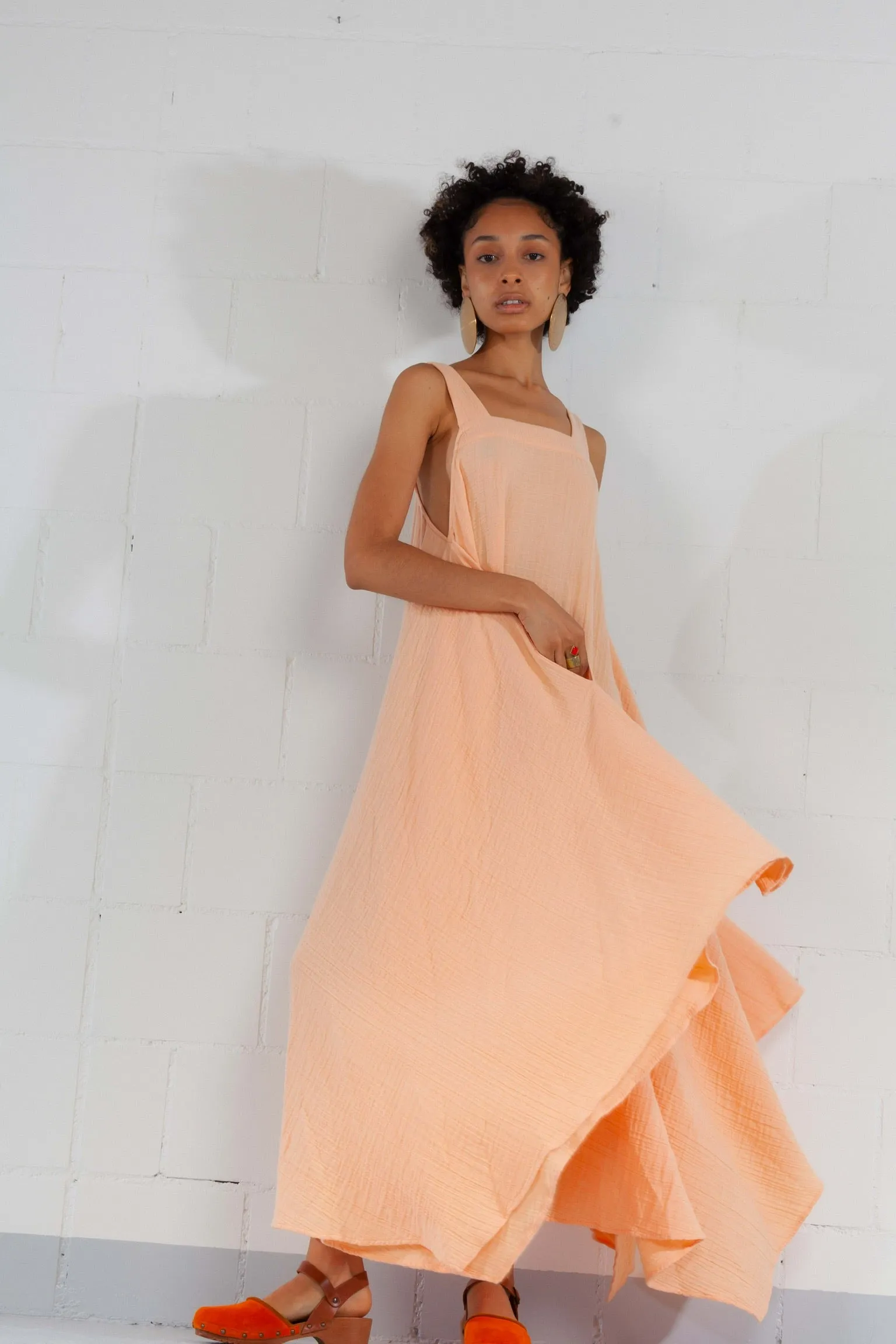 Cantaloupa Lulu Handkerchief Dress - Anaak