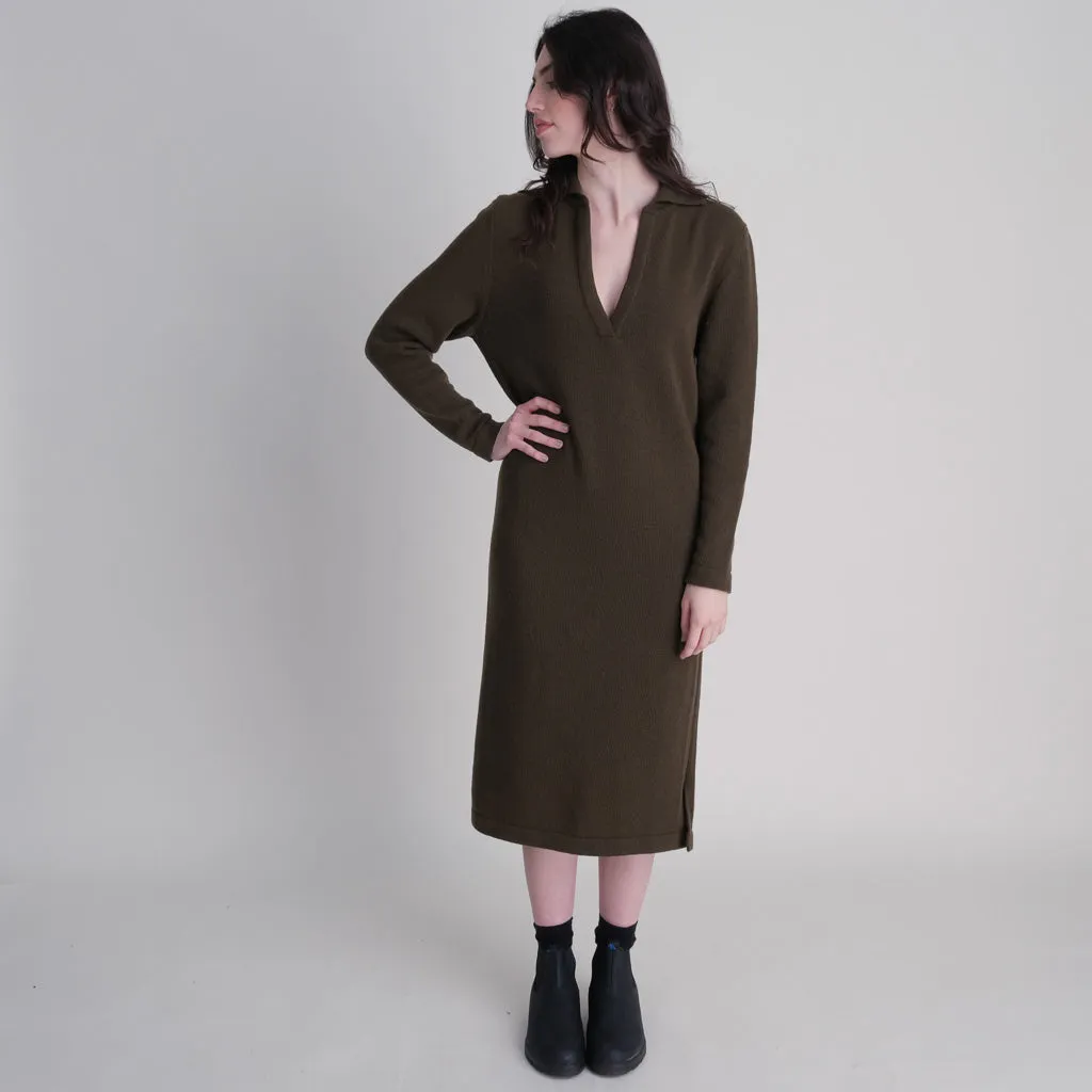 Charlotte Knitted Wool Dress