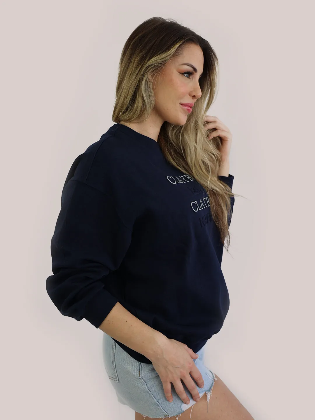 Claybourn Unisex Logo Jumper