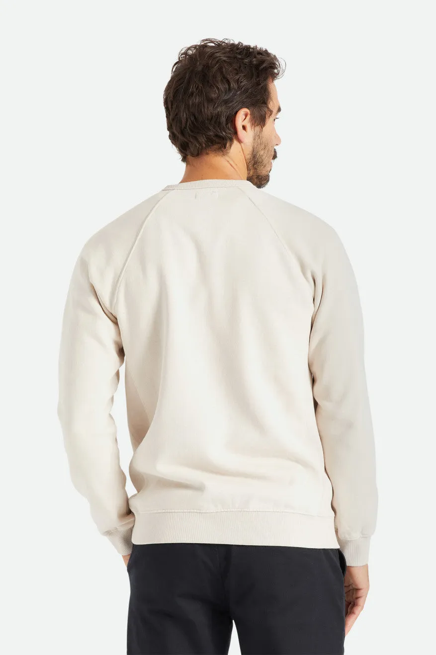 Cooper Reserve Raglan Crew - Washed Beige