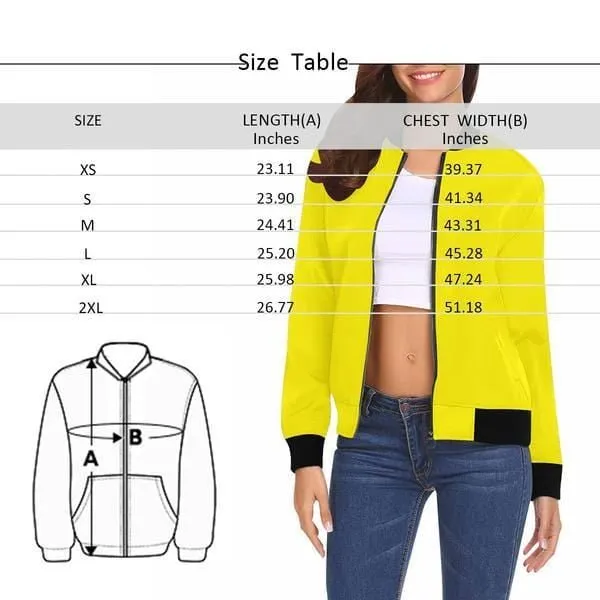 Custom Boyfriend Face Women's Casual Jacket