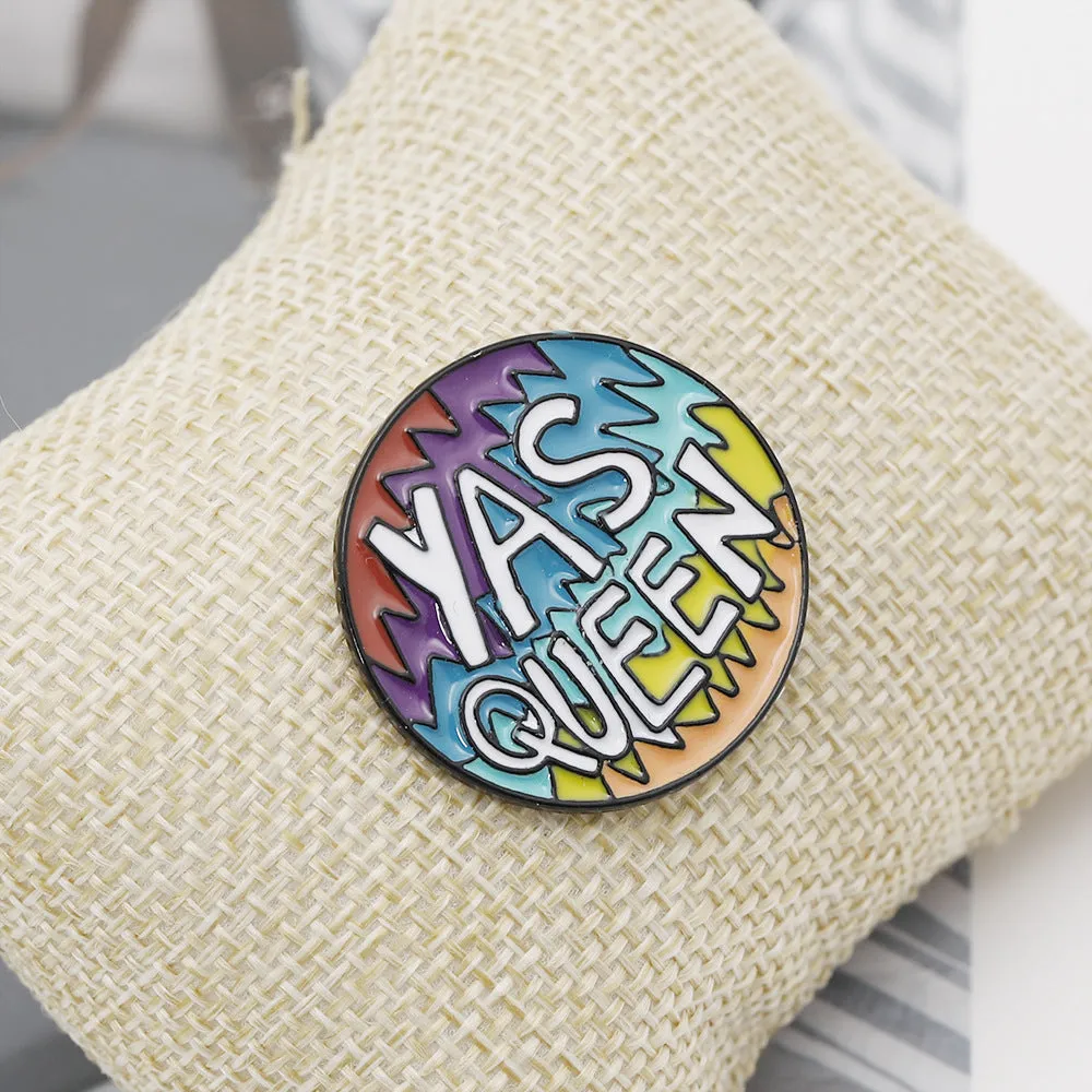 Enamel Pin - Yas Queen