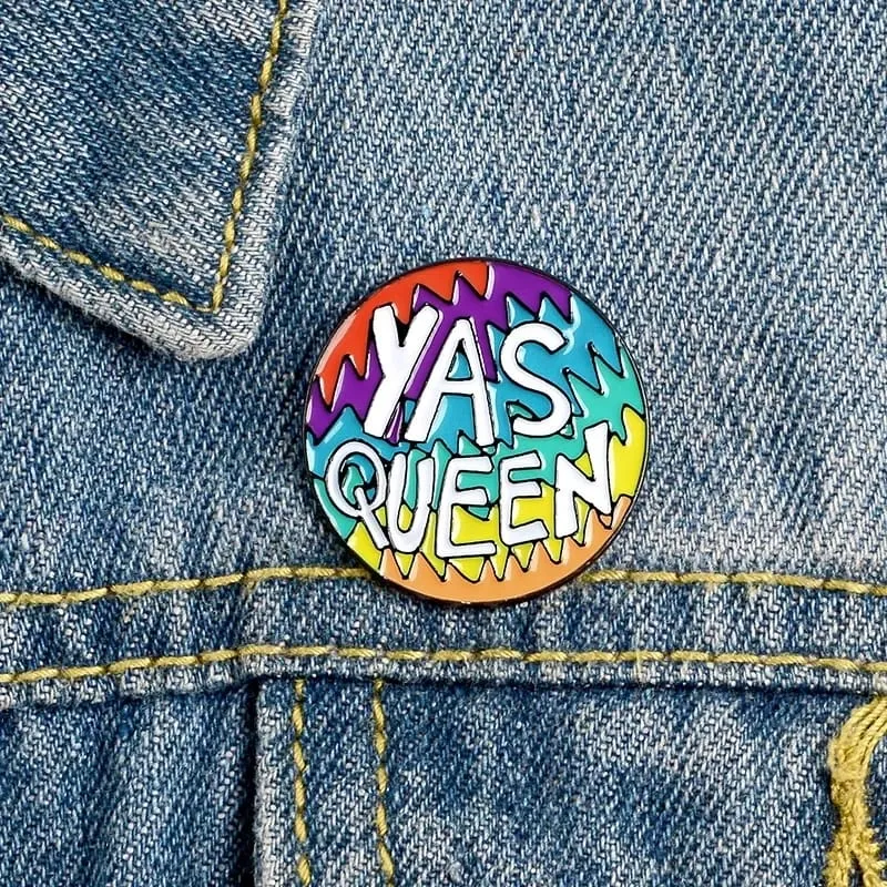 Enamel Pin - Yas Queen