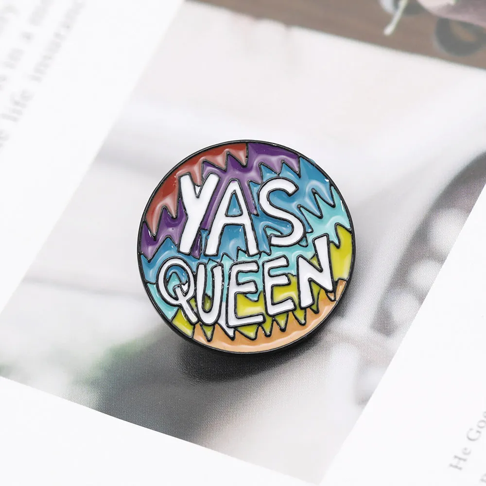 Enamel Pin - Yas Queen