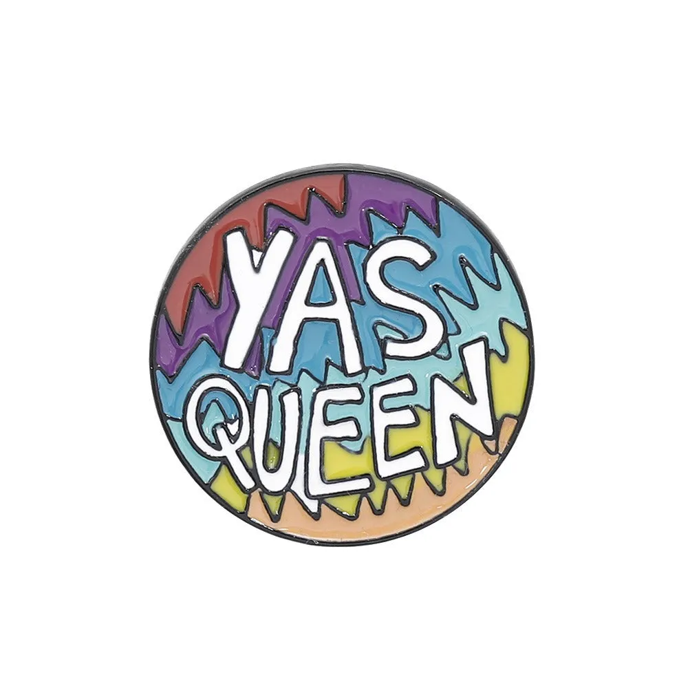 Enamel Pin - Yas Queen