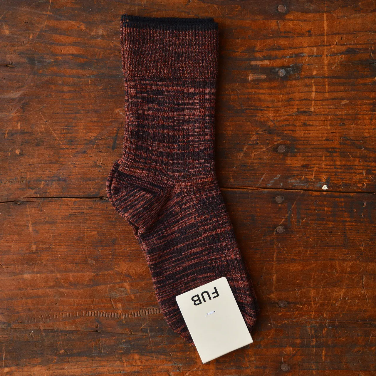 FUB Merino Wool Socks - Fine Melange Knit (Kids)