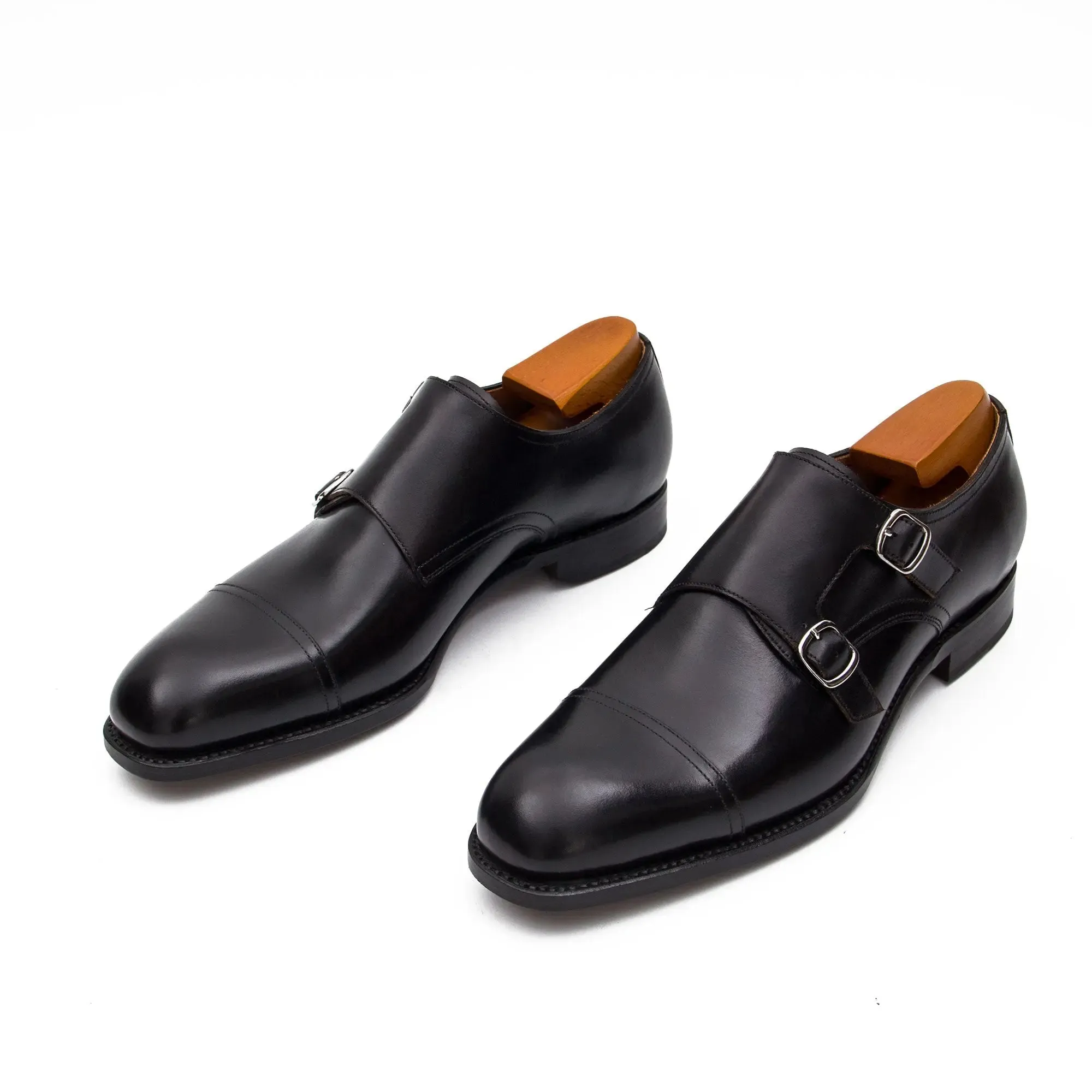 Goodyear Premium Double Monk Strap Shoes