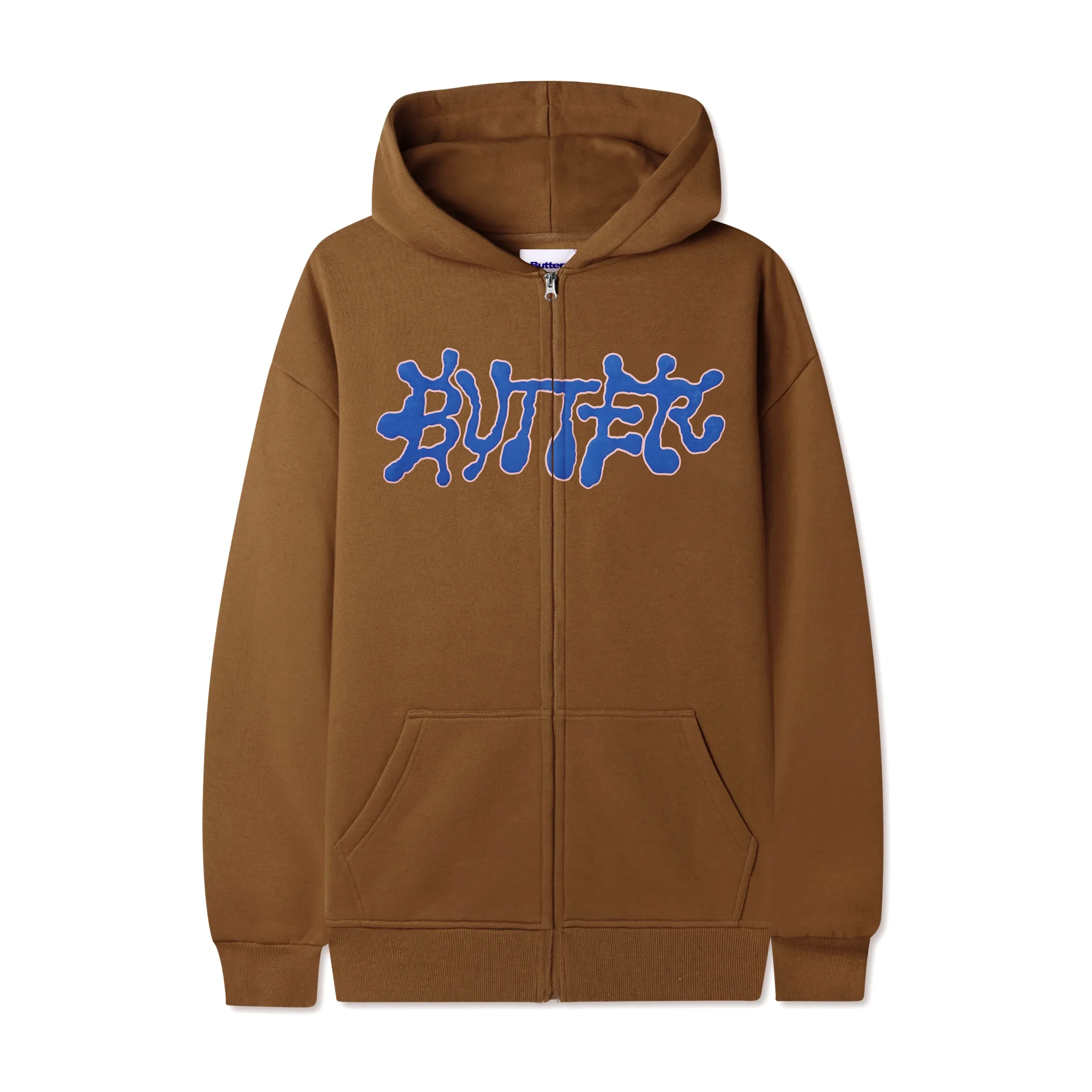 Ink Zip-Thru Hood, Cognac