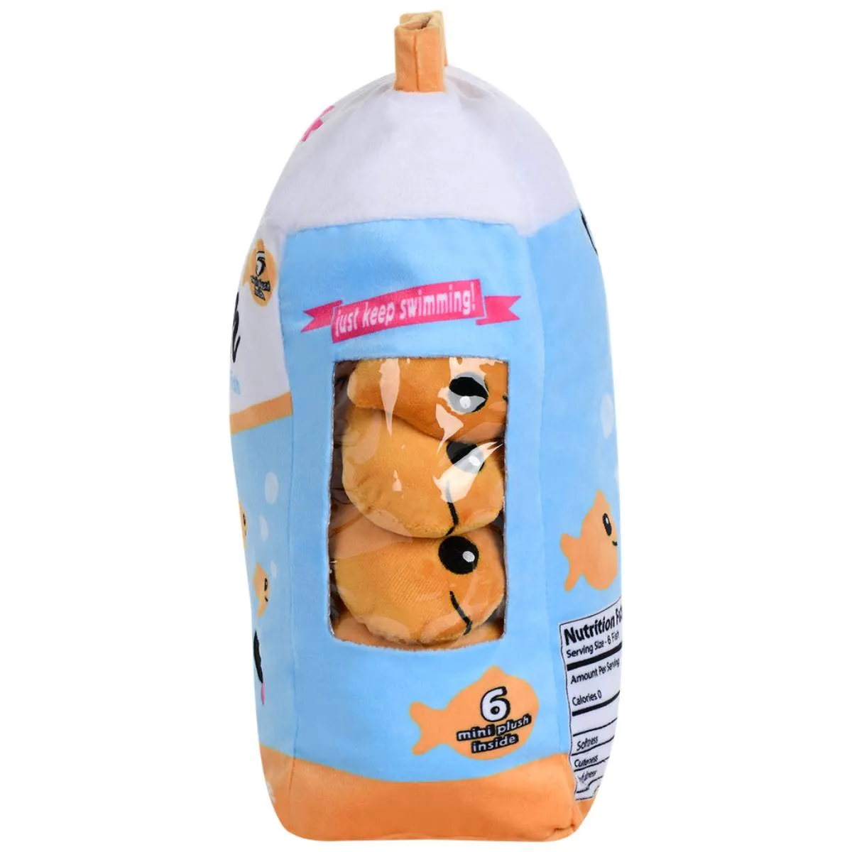 iScream Go Fish Packaging Fleece Plush