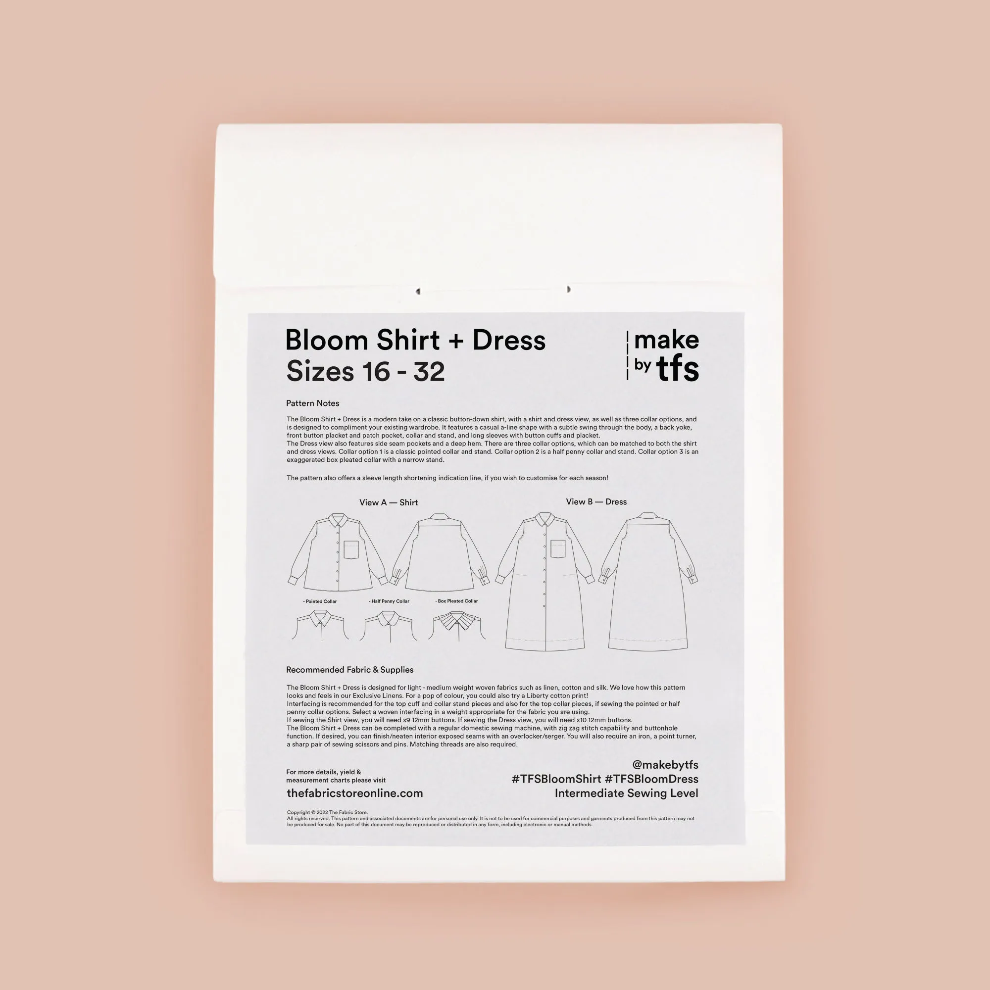 Make by TFS - Bloom Shirt   Dress / Paper