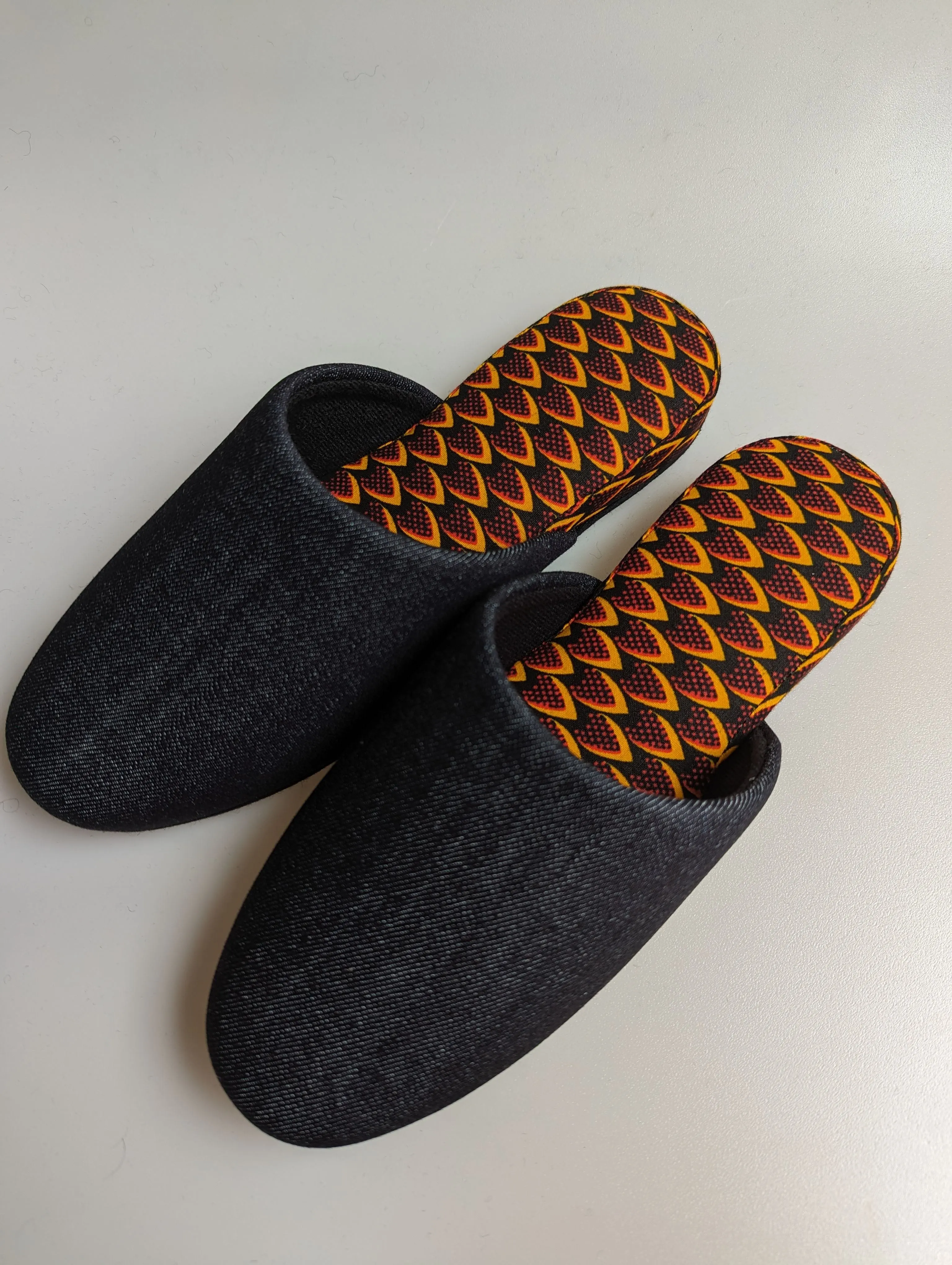 Medium | Denim Mix Slippers 2023AW-M01