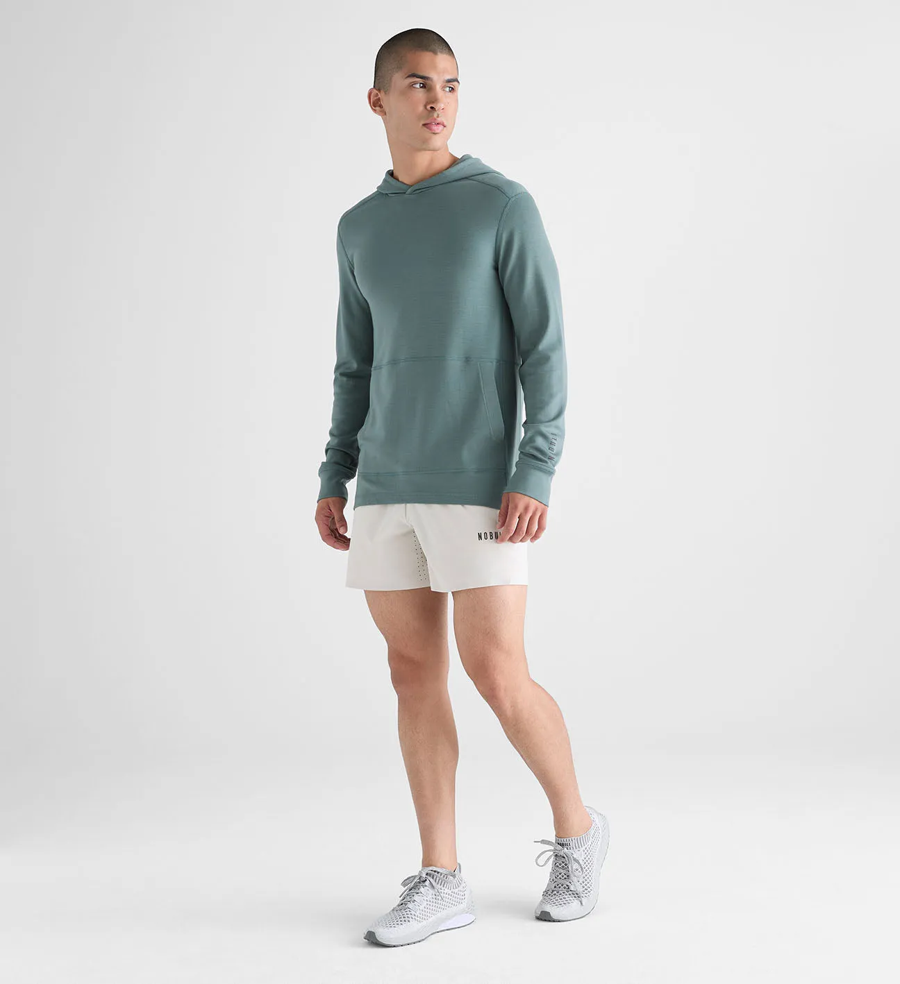 Men's Blended Merino Wool Hoodie