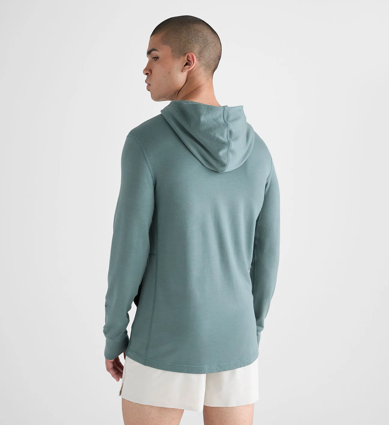 Men's Blended Merino Wool Hoodie