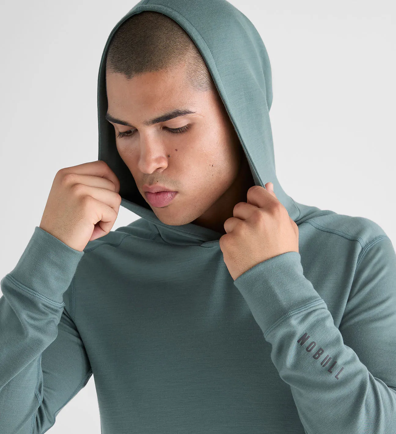 Men's Blended Merino Wool Hoodie