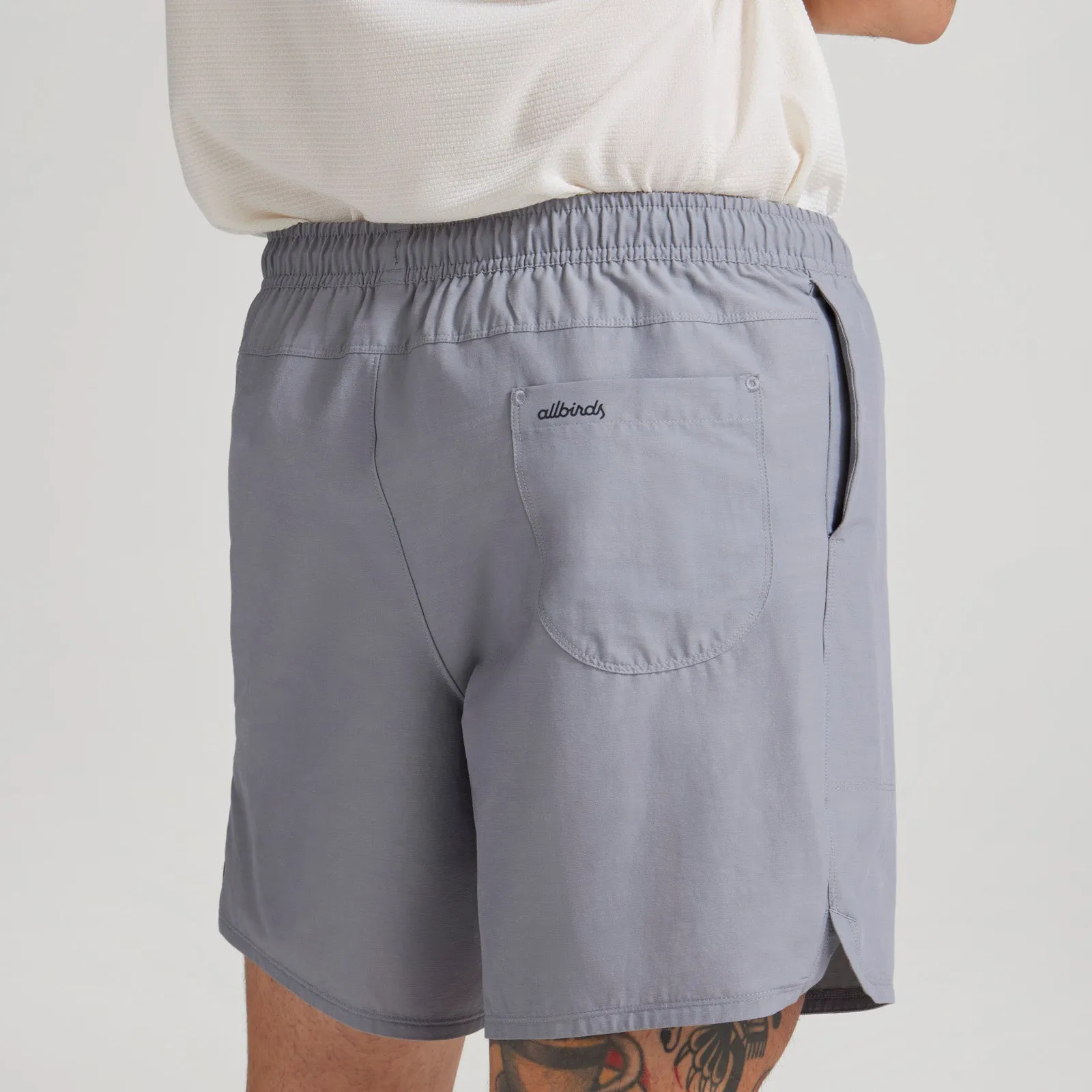 Men's Natural Run Short - Medium Grey