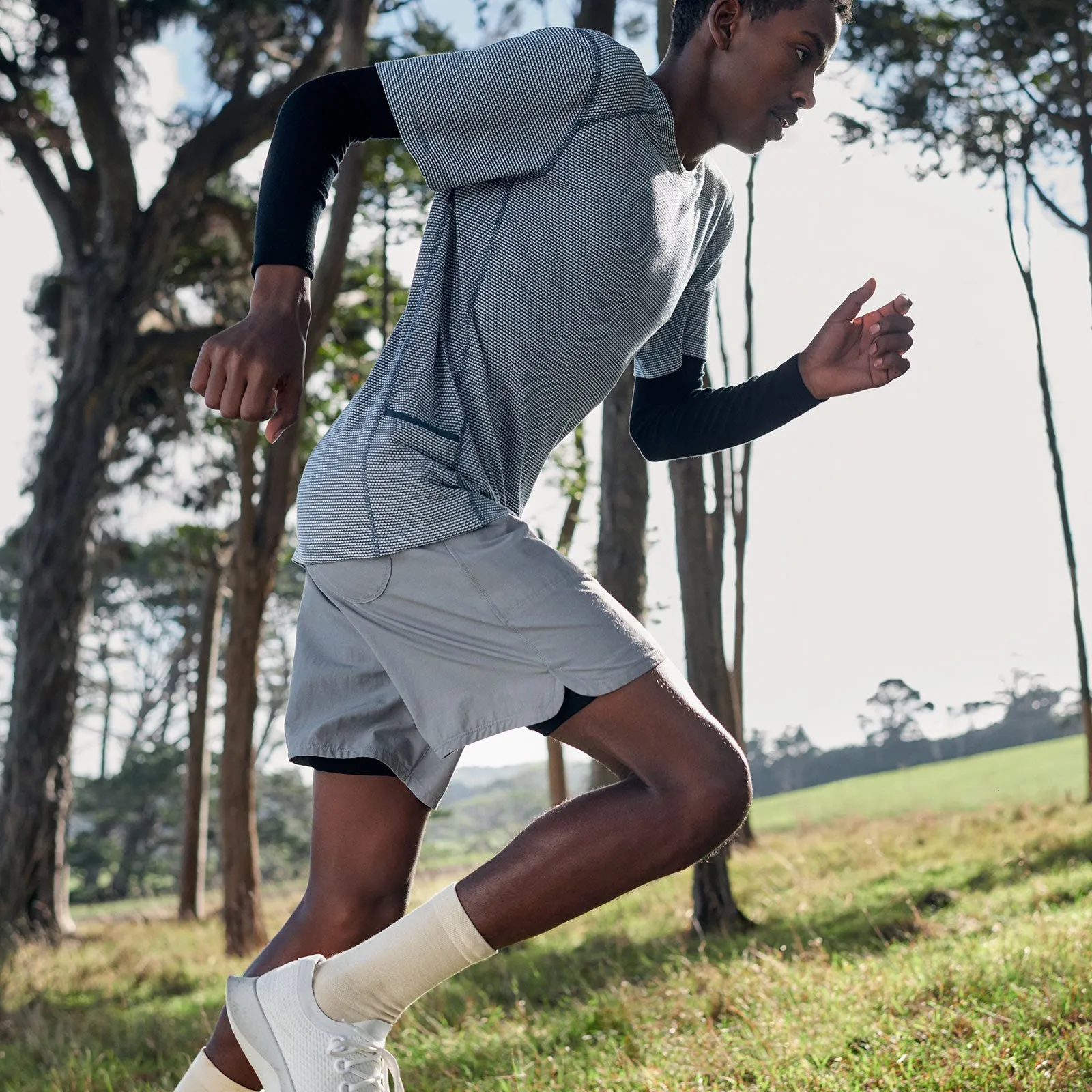 Men's Natural Run Short - True Navy