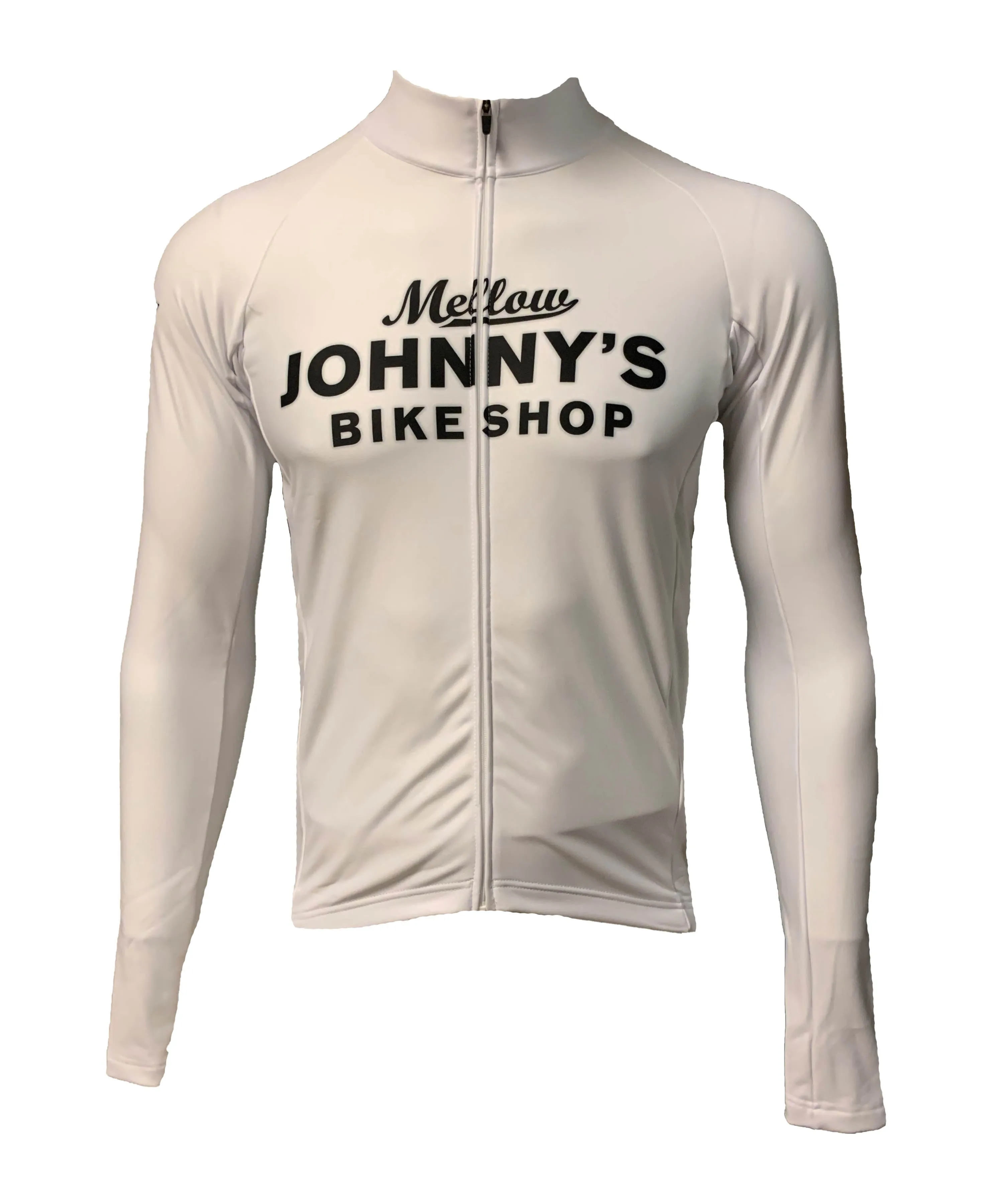 MJ's Classic Shop Long Sleeve Shop Jersey (black and white)