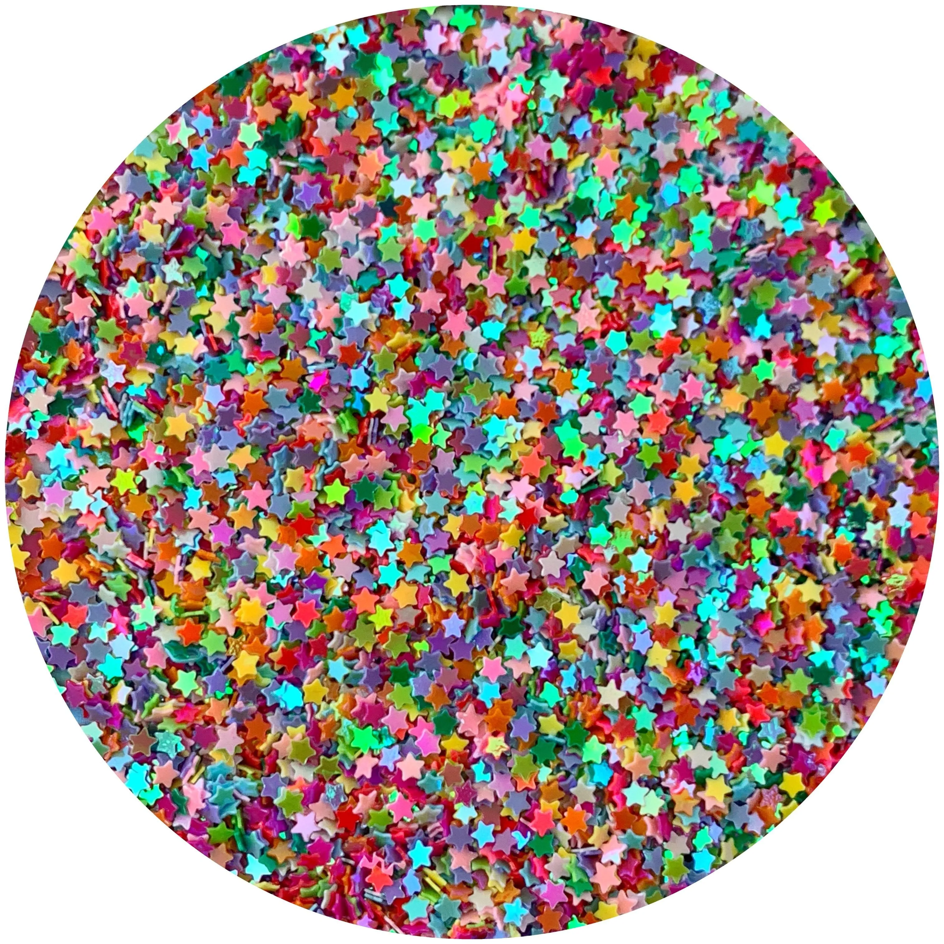 Multi Colored Solid Stars