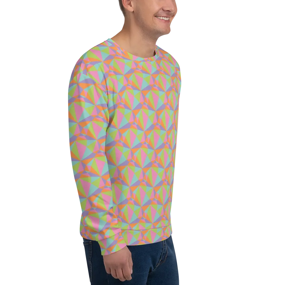 Pastel Crystals Unisex Sweatshirt