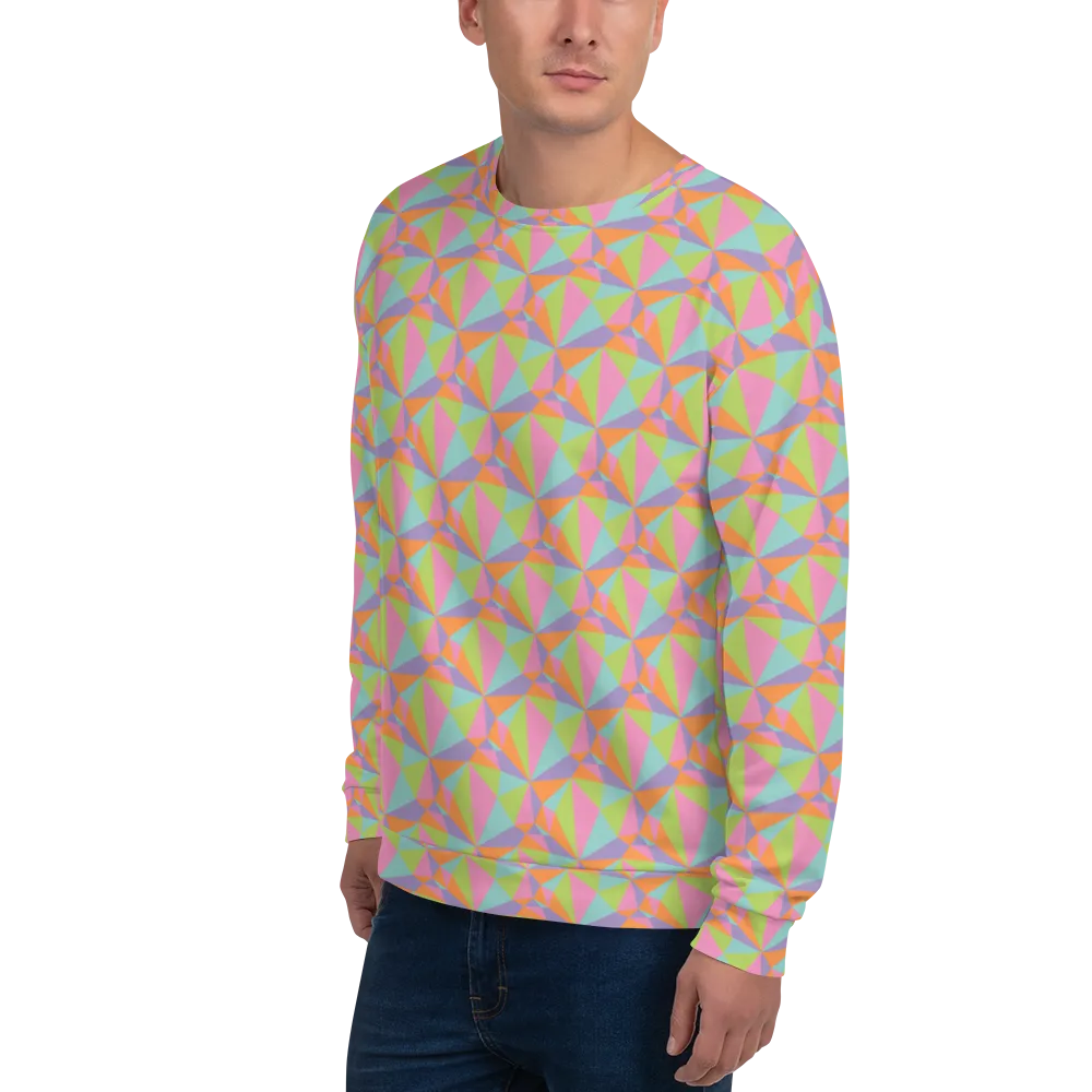 Pastel Crystals Unisex Sweatshirt