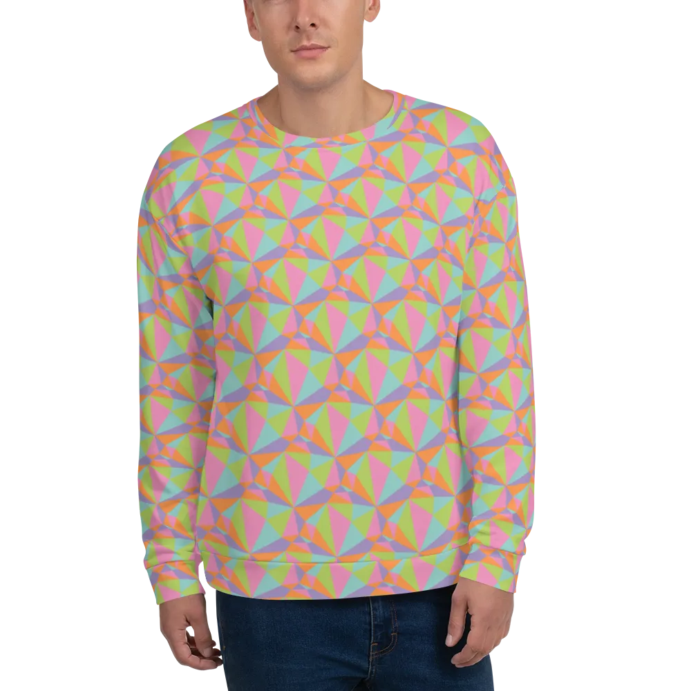 Pastel Crystals Unisex Sweatshirt