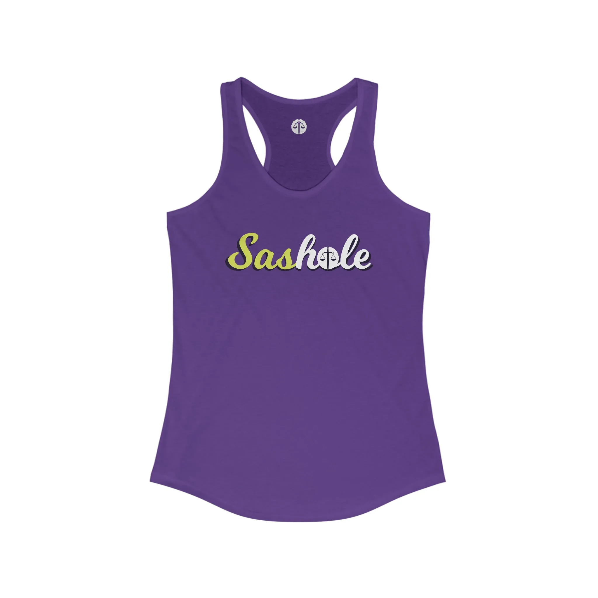 Sashole Women's Ideal Racerback Tank