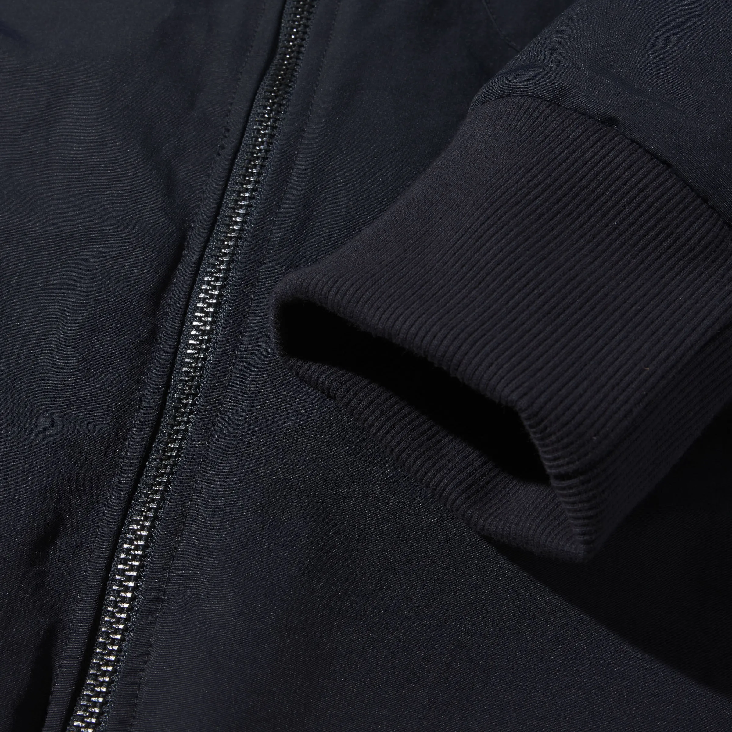 Sherpa Reversible Full Zip Jacket- Navy