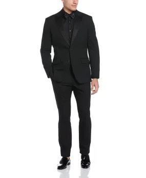 Slim Fit Black Contrast Tuxedo