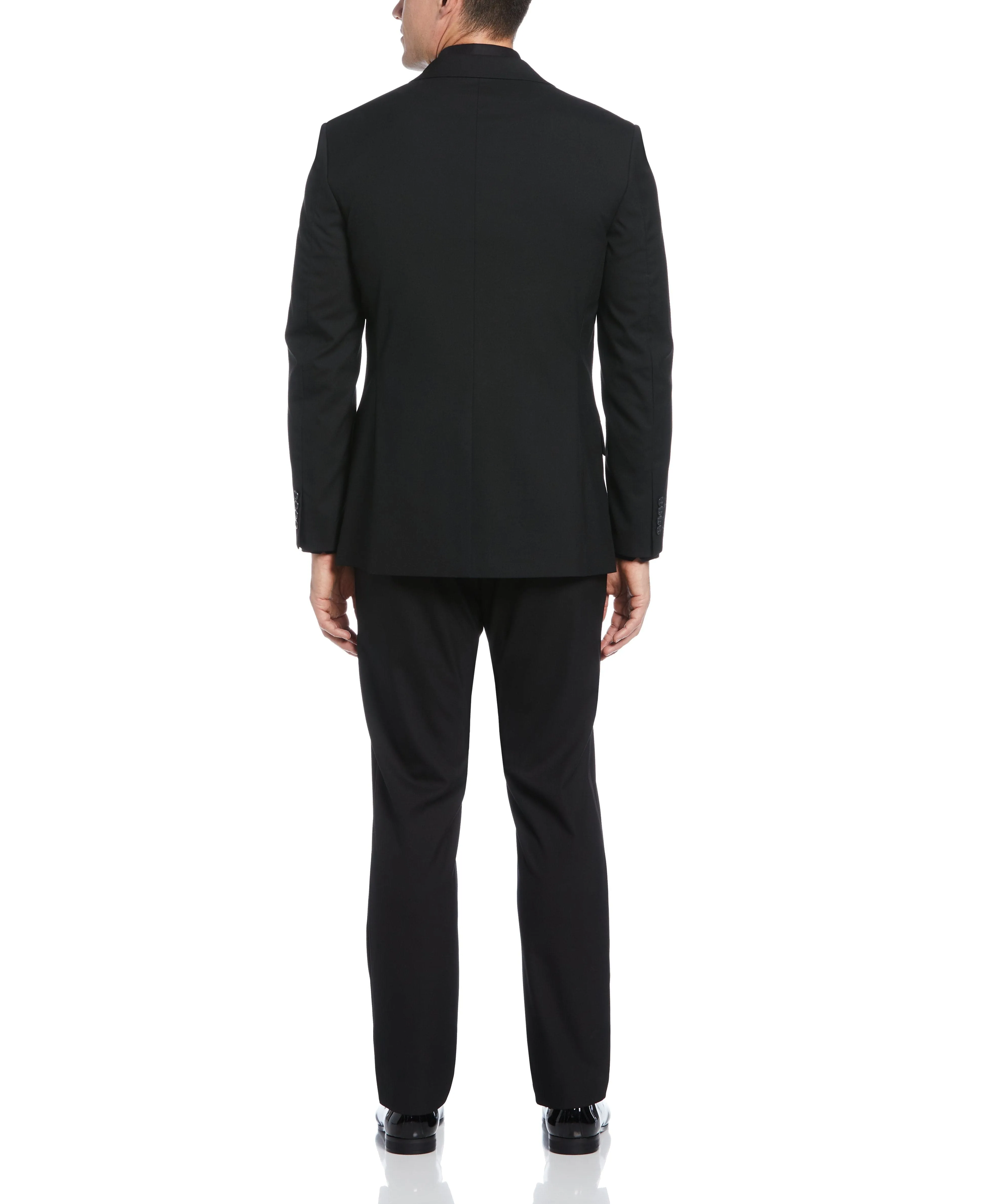 Slim Fit Black Contrast Tuxedo