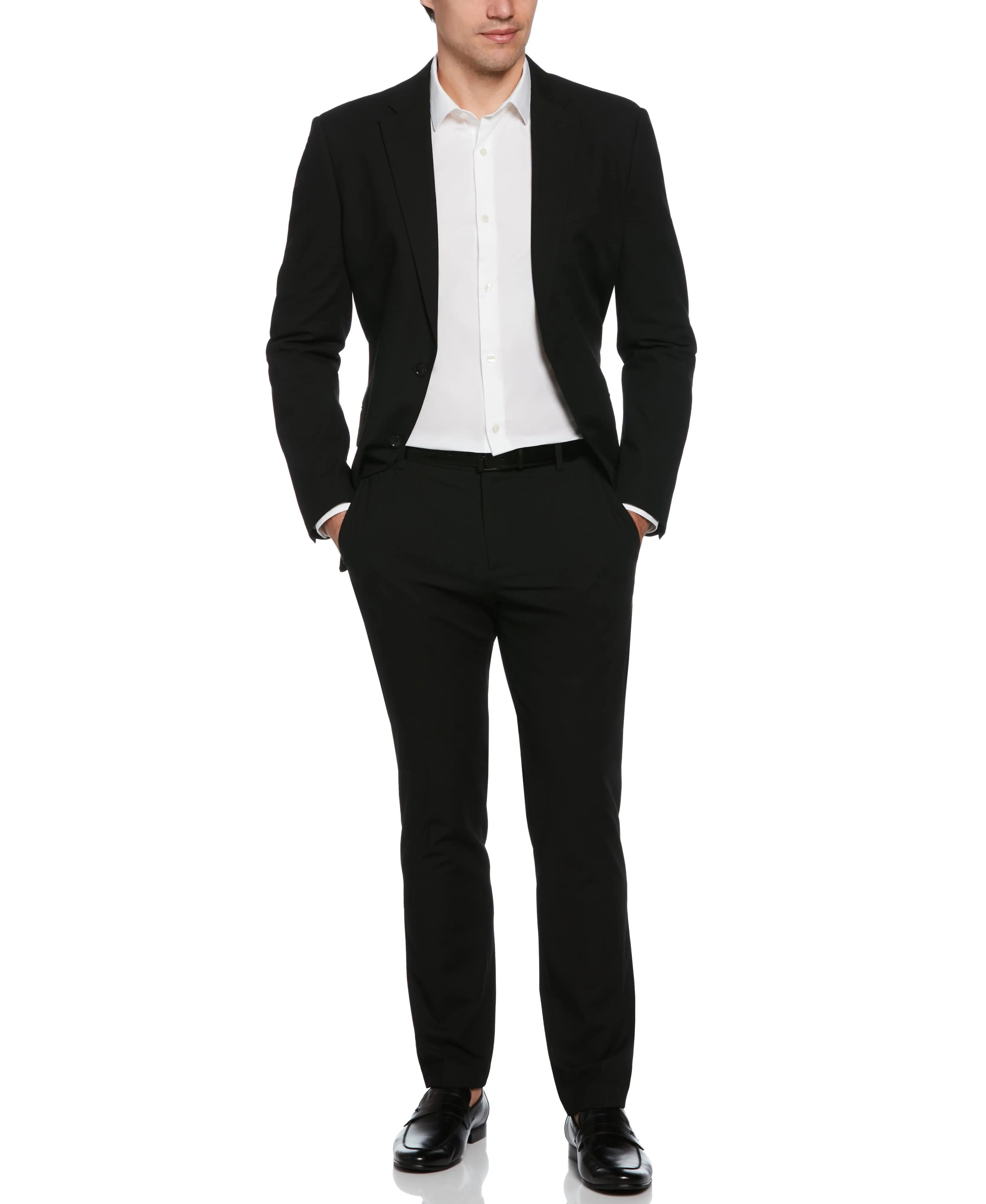 Slim Fit Black Louis Suit