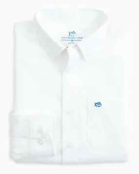 Southern Tide Boys Solid Intercoastal Button Down Shirt