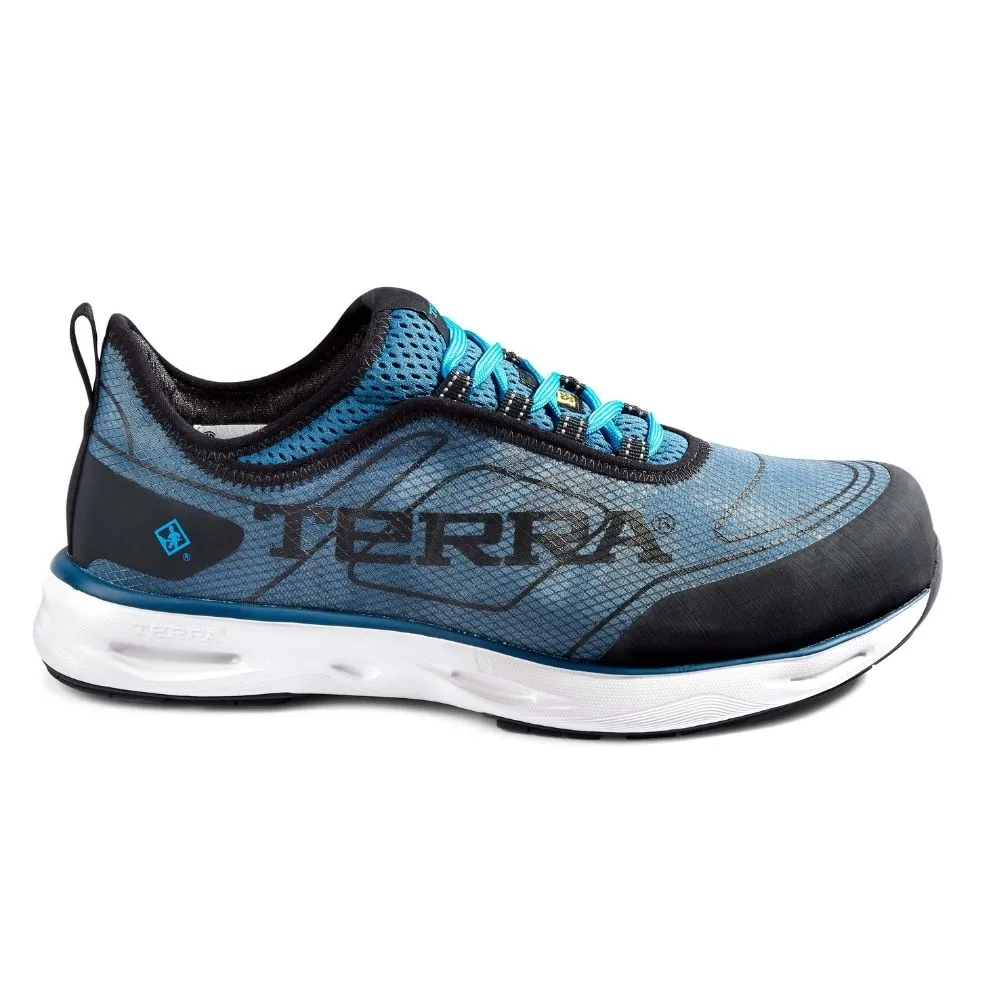 Terra Lites Unisex Composite Toe Athletic Safety Shoe SD  TR0A4NS2IE0 - Blue