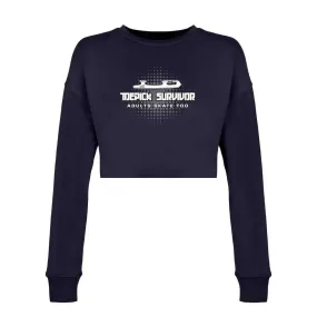 Toepick Survivor Women's Cropped Sweatshirt