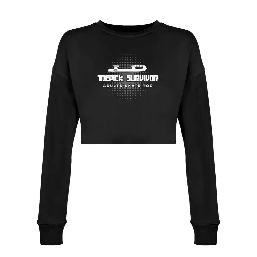 Toepick Survivor Women's Cropped Sweatshirt