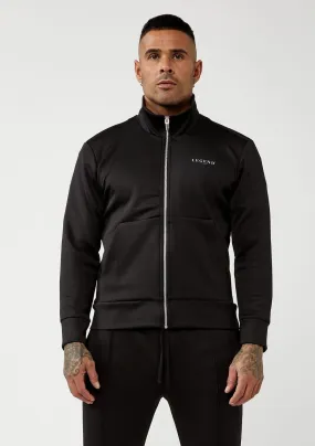 TRACKSUIT JACKET - BLACK