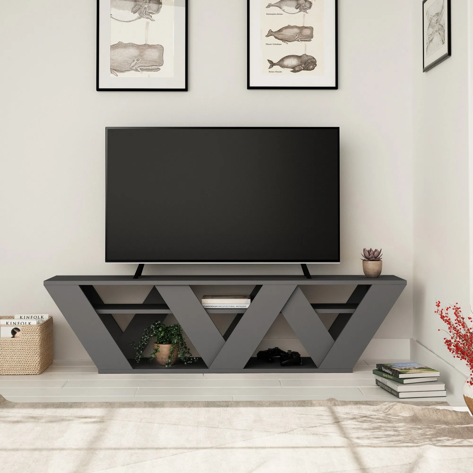 TV Stand Ralla - Anthracite