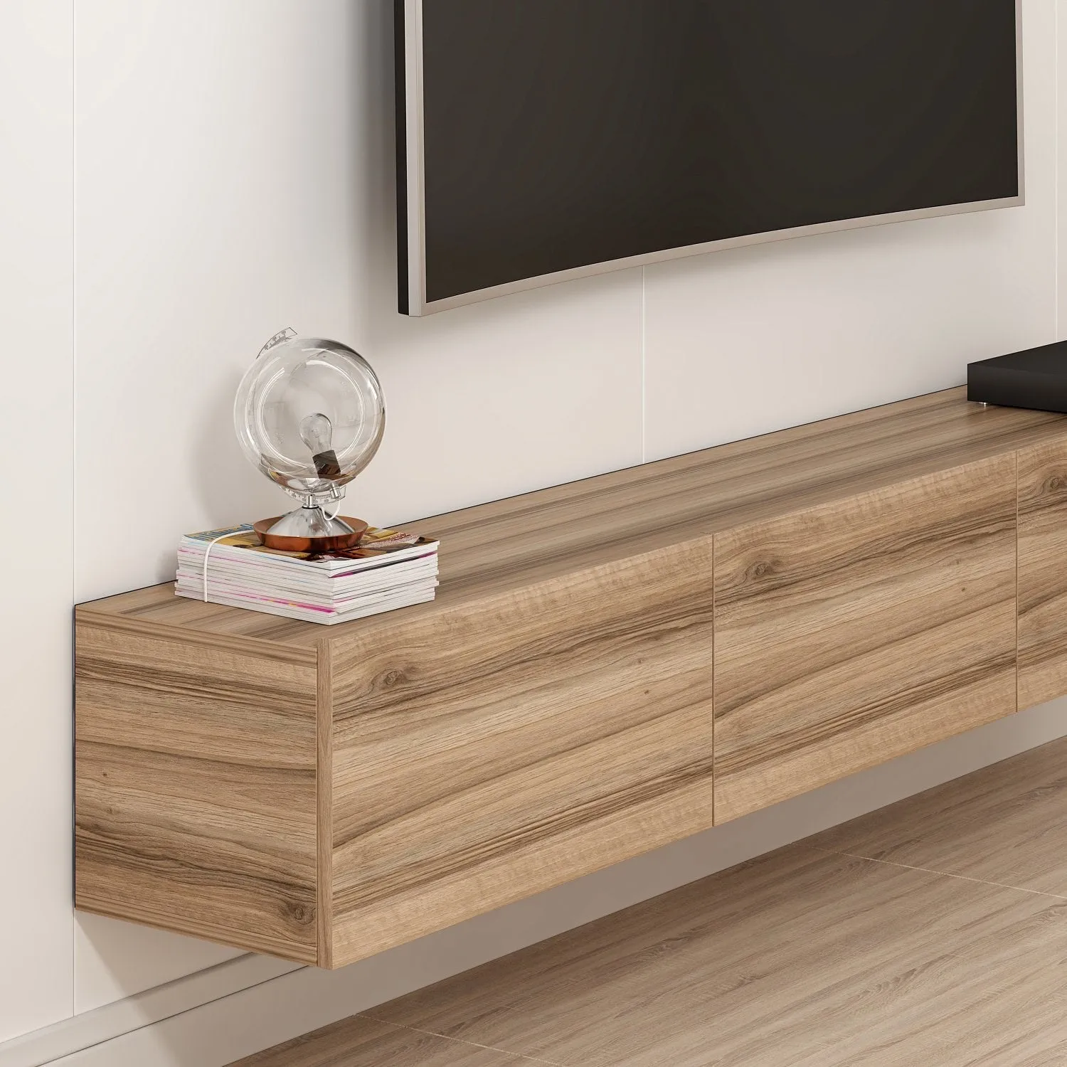 TV Unit Rigel - Walnut