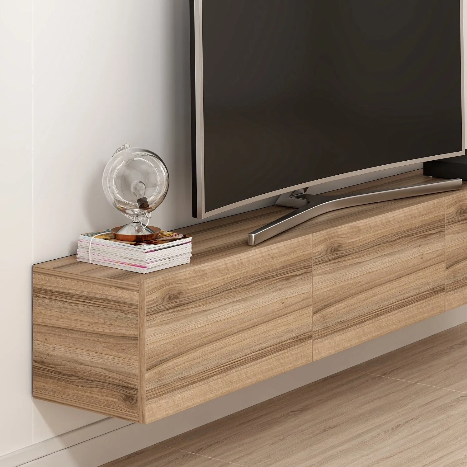 TV Unit Rigel - Walnut