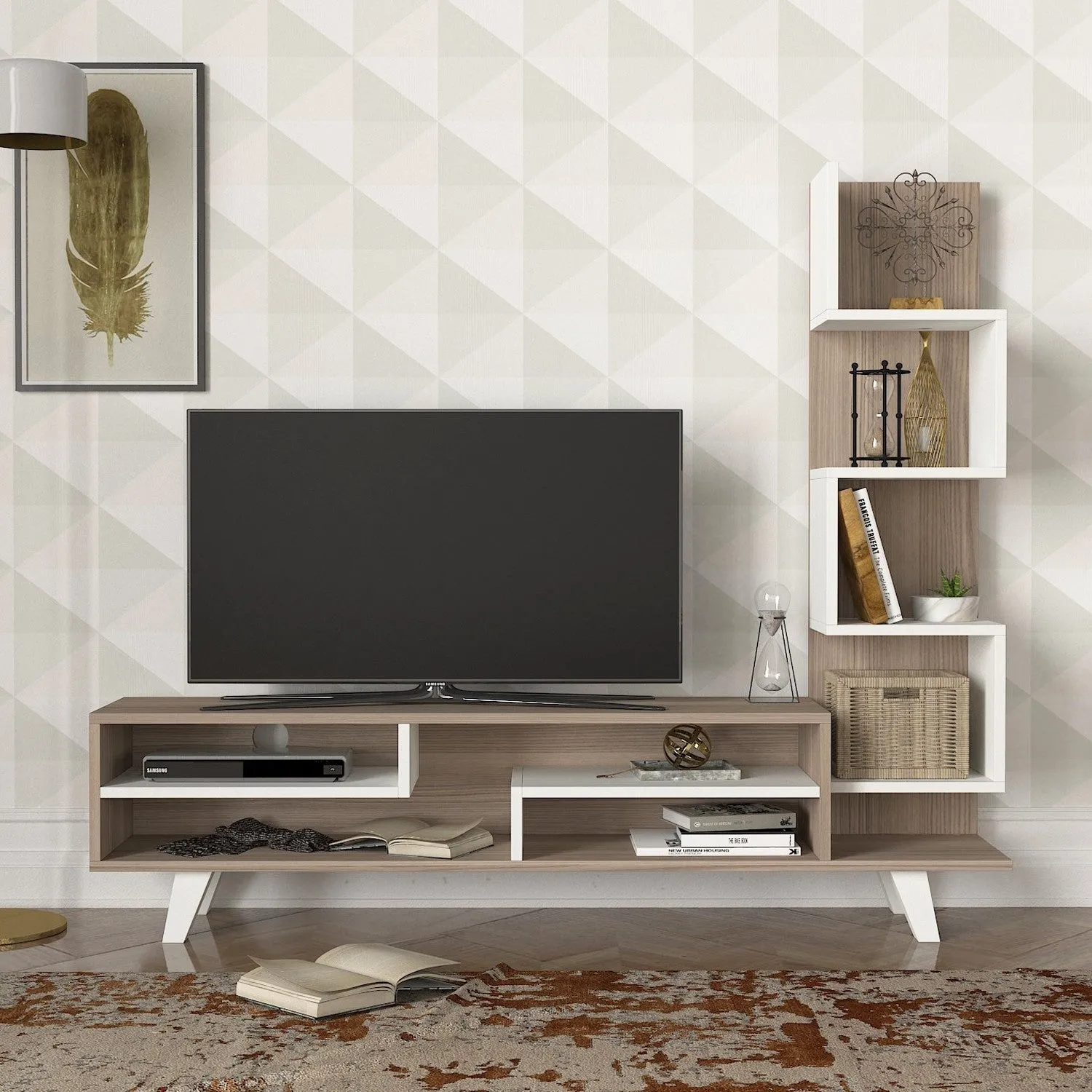 TV Unit İsabel - White, Cordoba