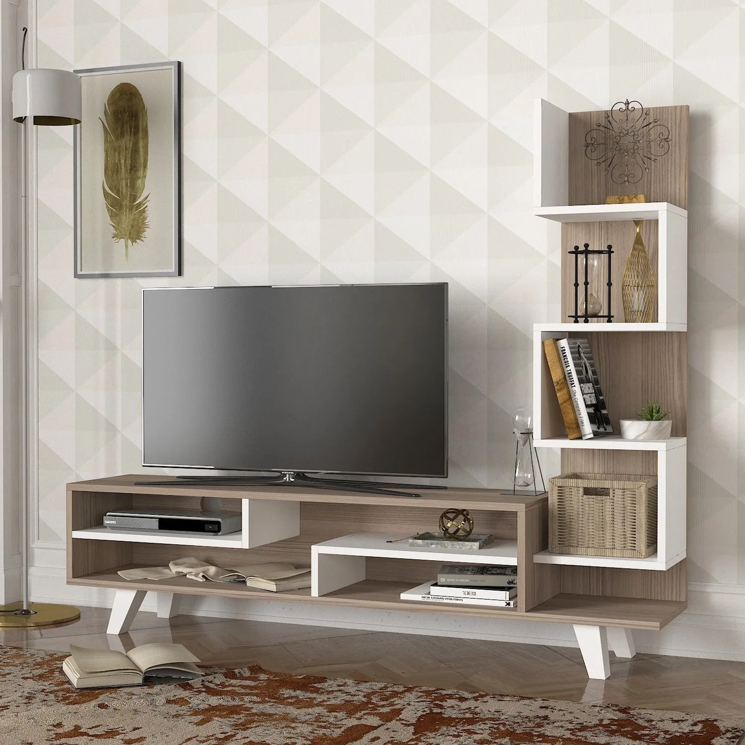 TV Unit İsabel - White, Cordoba