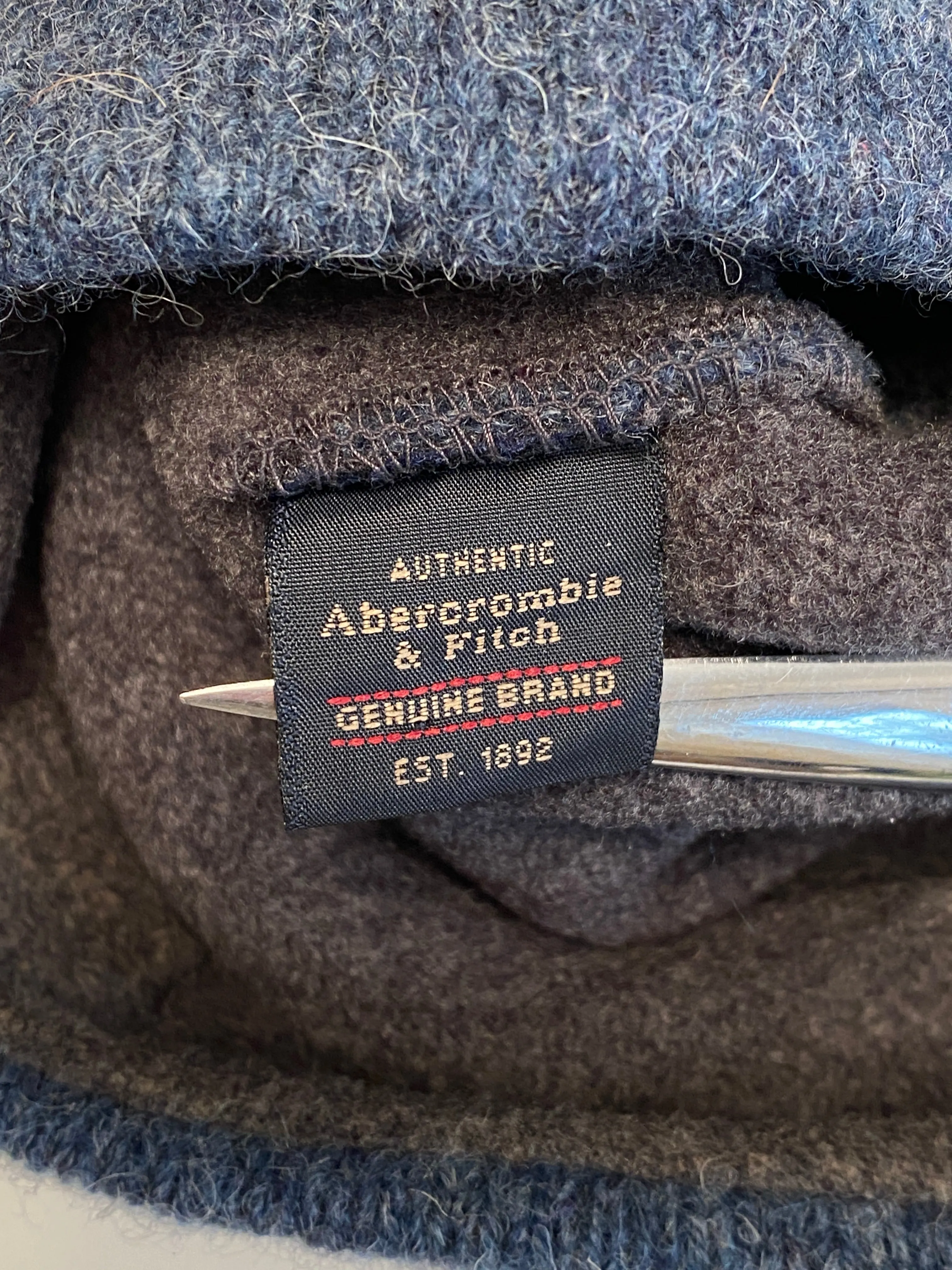 Vintage Abercrombie and Fitch Wool Beanie Winter Hat